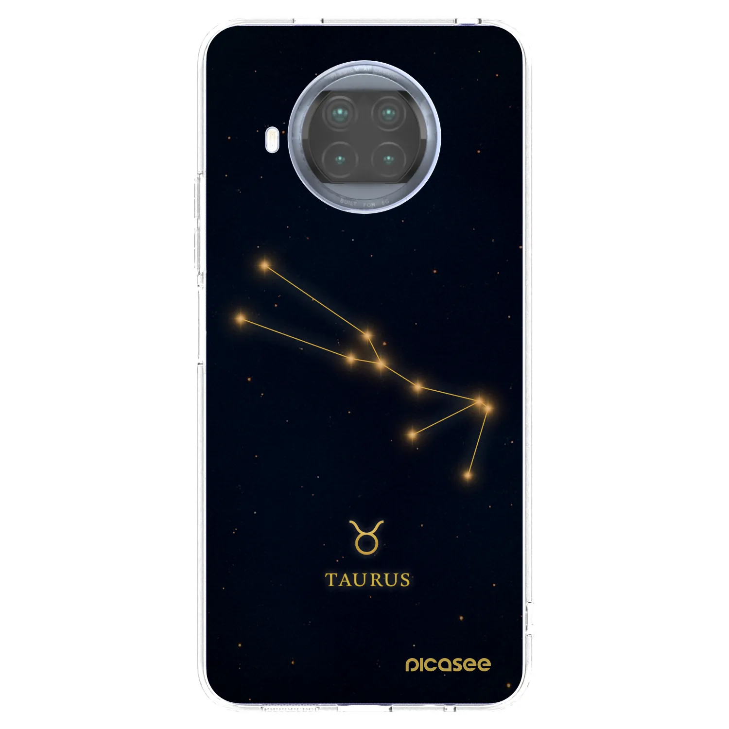 Picasee silikonski prozorni ovitek za Xiaomi Mi 10T Lite - TAURUS