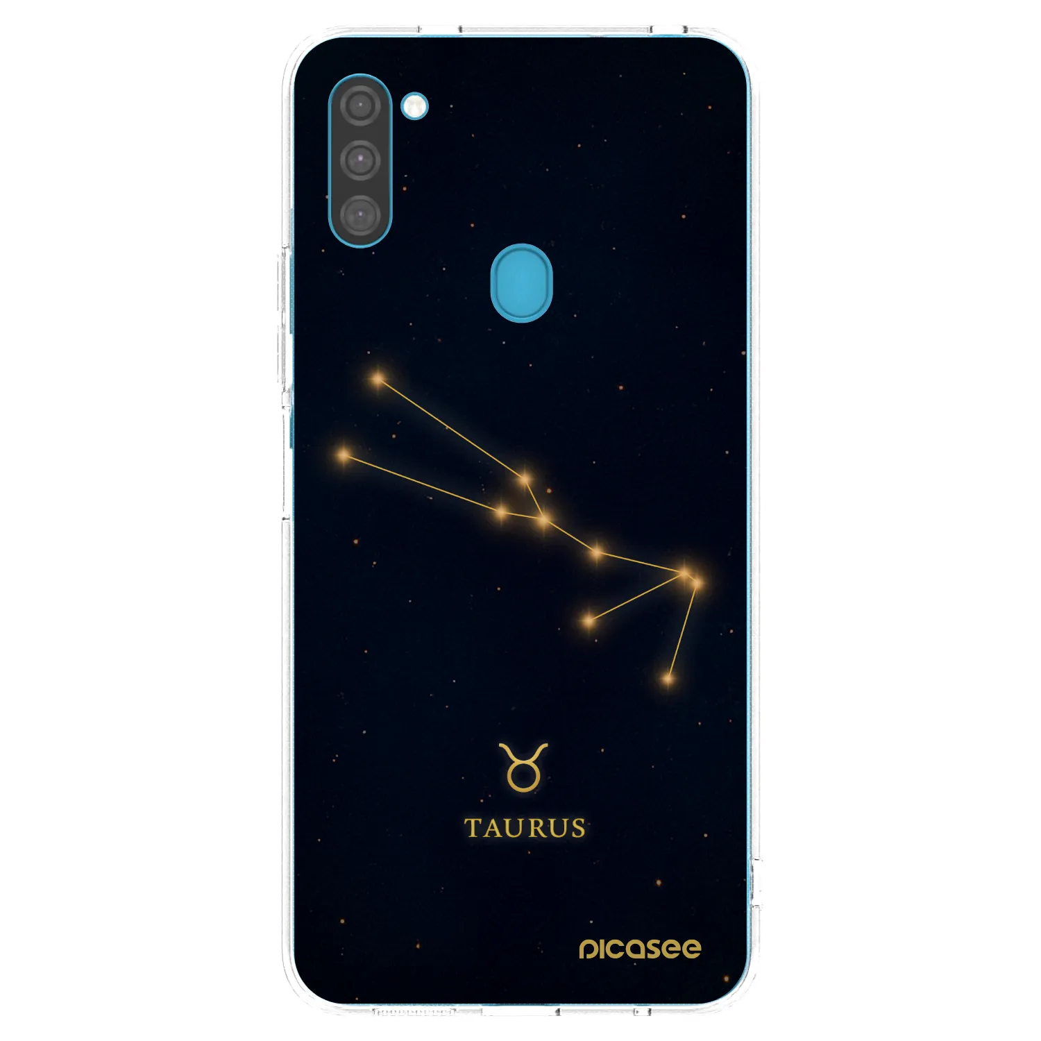 Picasee silikonski prozorni ovitek za Samsung Galaxy M11 - TAURUS