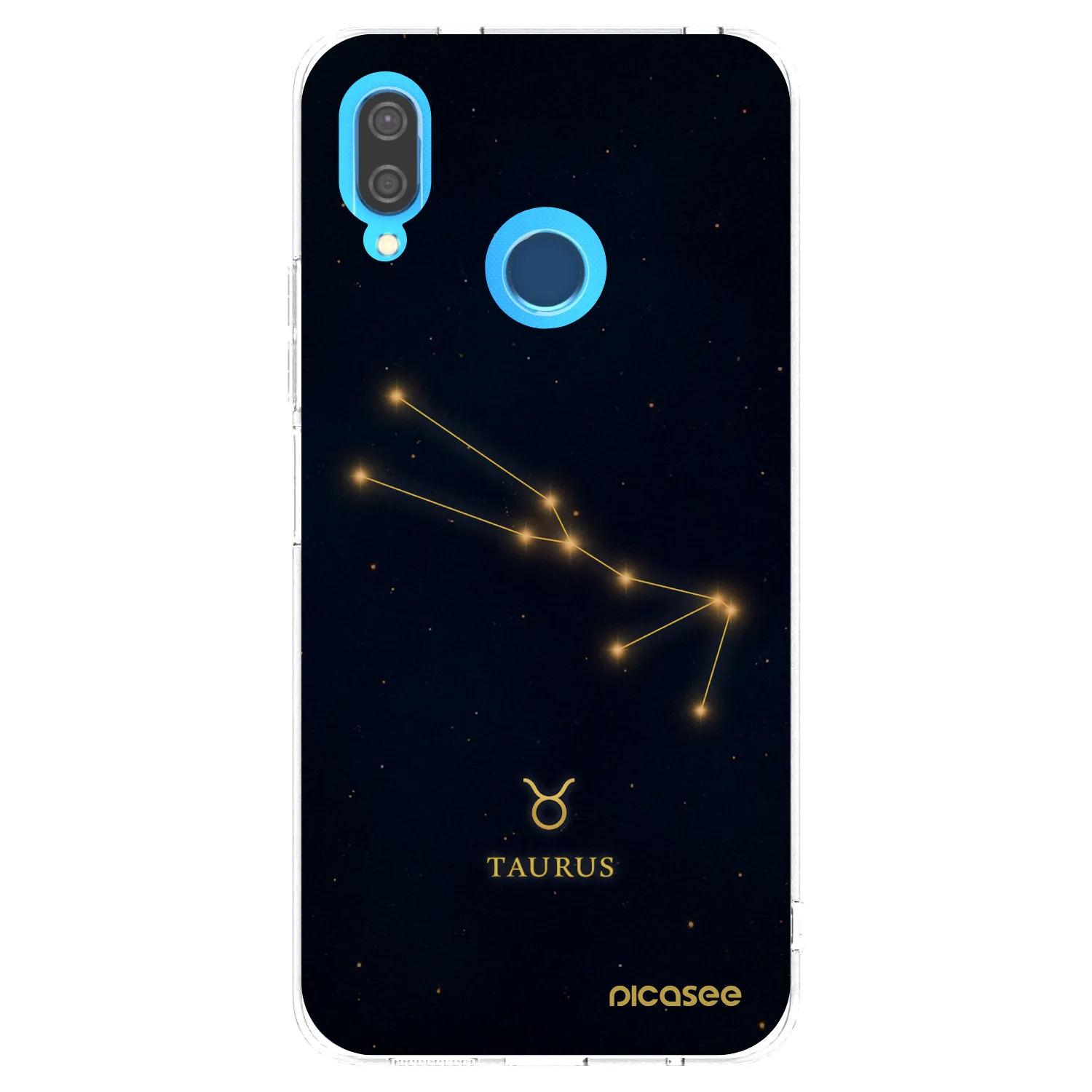 Picasee silikonski prozorni ovitek za Huawei P20 Lite - TAURUS