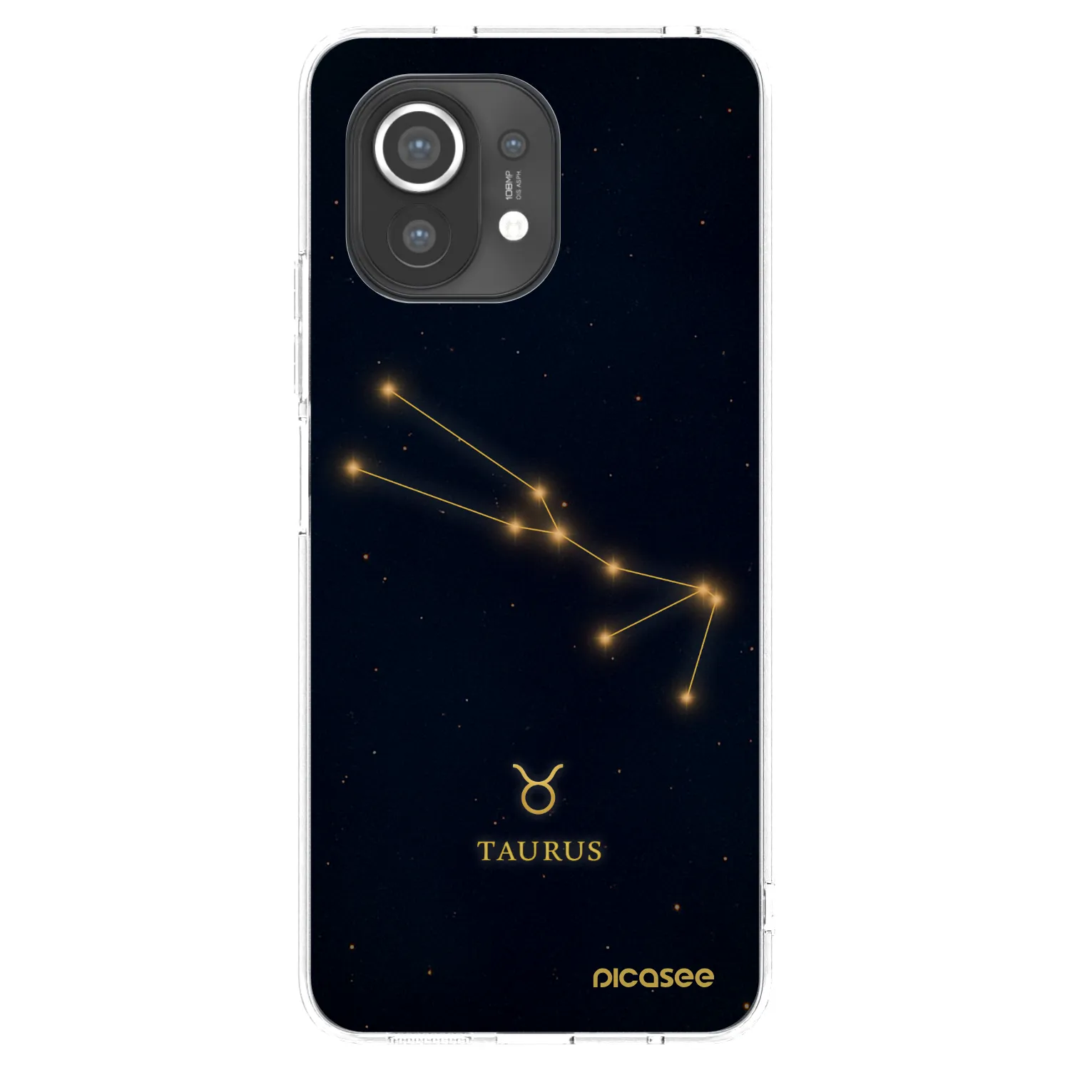 Picasee silikonski prozorni ovitek za Xiaomi Mi 11 - TAURUS