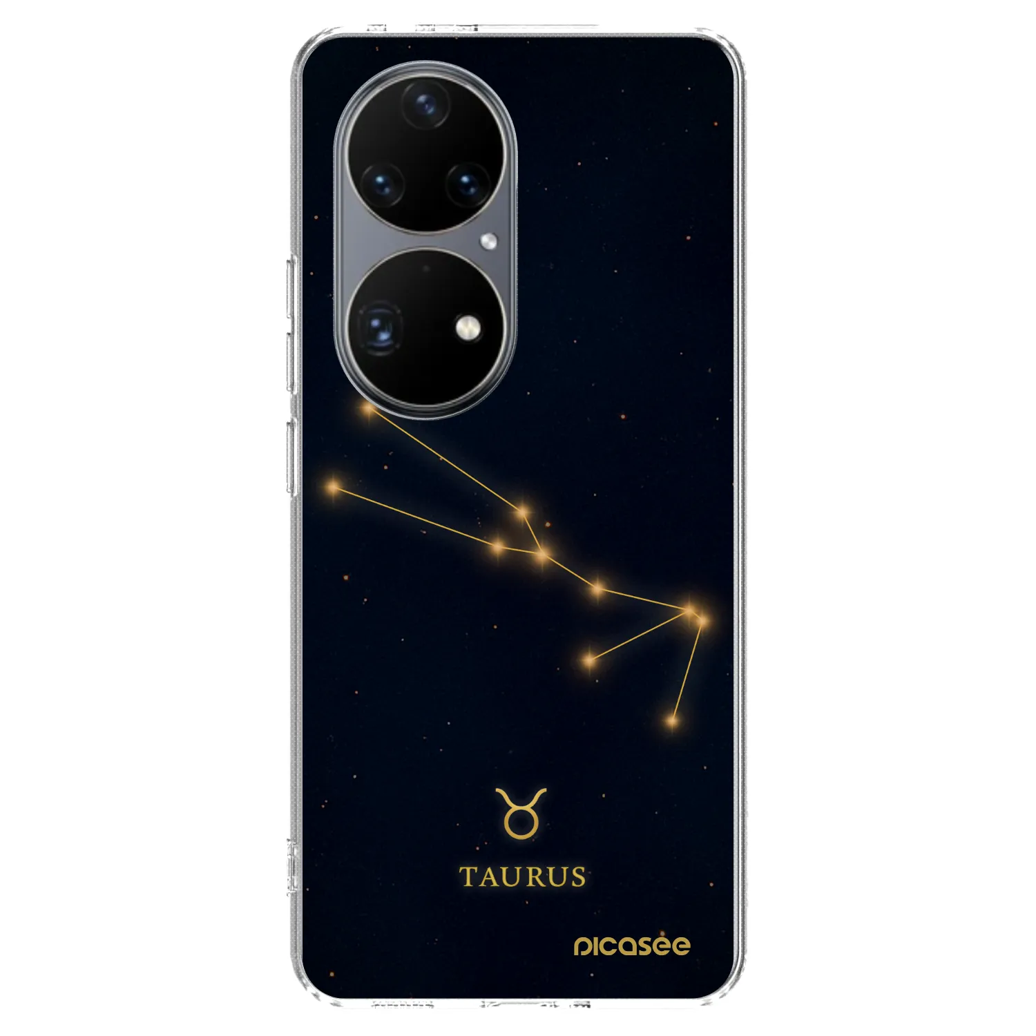 Picasee silikonski prozorni ovitek za Huawei P50 - TAURUS