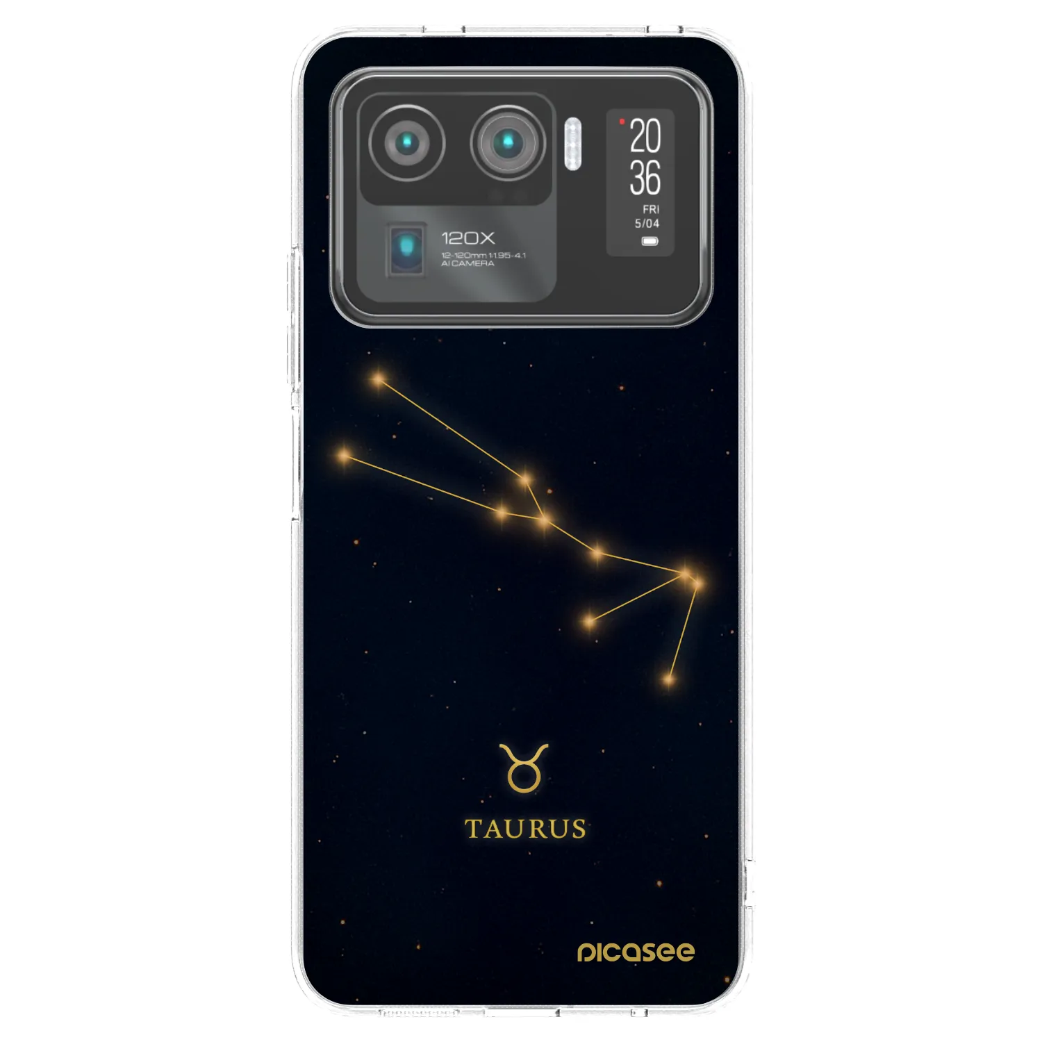 Picasee silikonski prozorni ovitek za Xiaomi Mi 11 Ultra - TAURUS