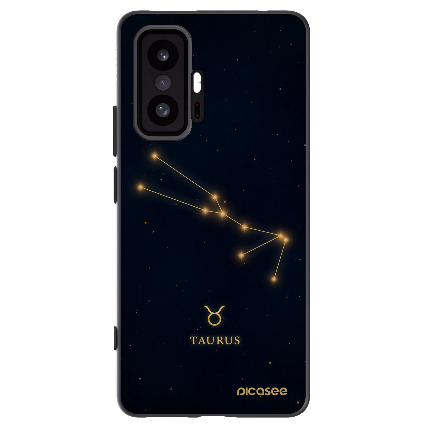 Picasee silikonski črni ovitek za Xiaomi 11T Pro - TAURUS