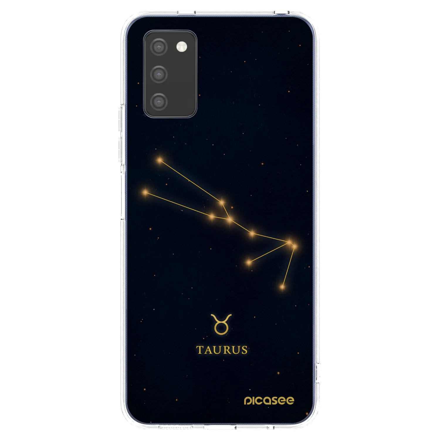 Picasee silikonski prozorni ovitek za Samsung Galaxy A03s A037G - TAURUS