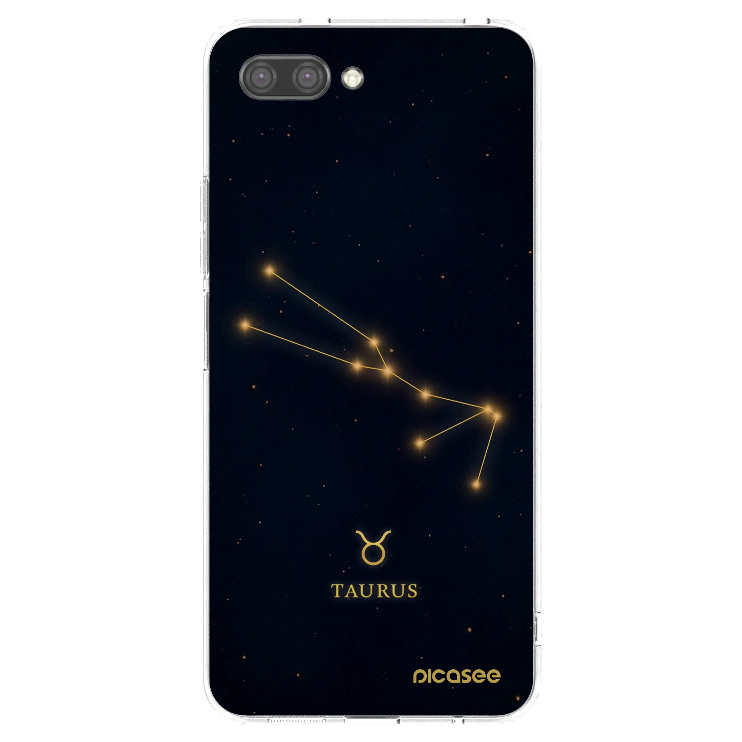 Picasee silikonski prozorni ovitek za Honor 10 - TAURUS