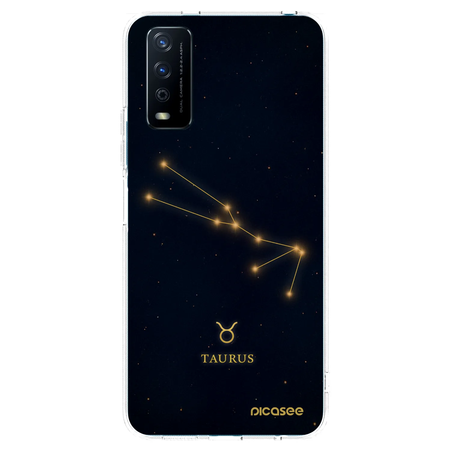 Picasee silikonski prozorni ovitek za Vivo Y11s - TAURUS