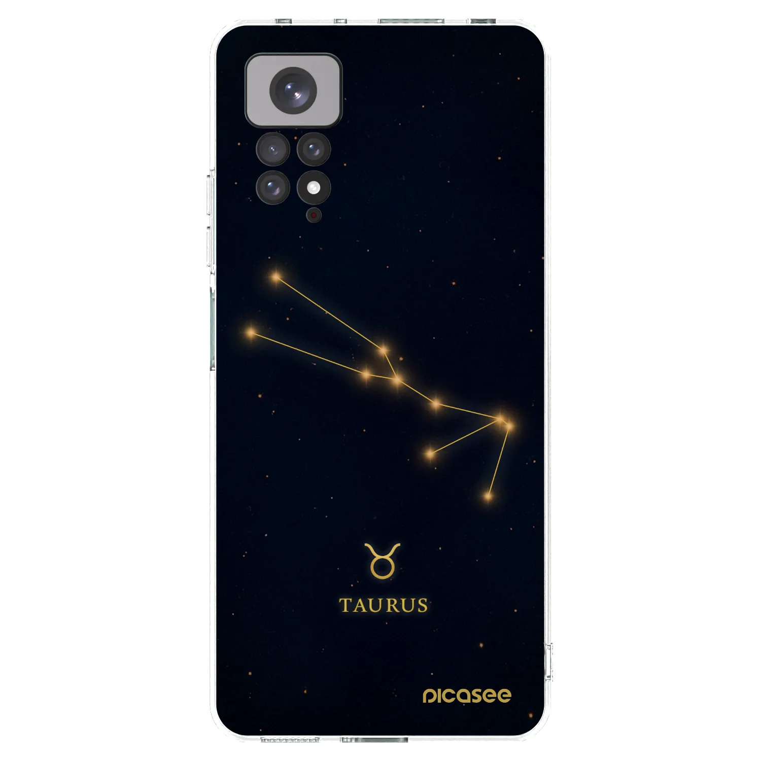 Picasee silikonski prozorni ovitek za Xiaomi Redmi Note 11S 4G - TAURUS