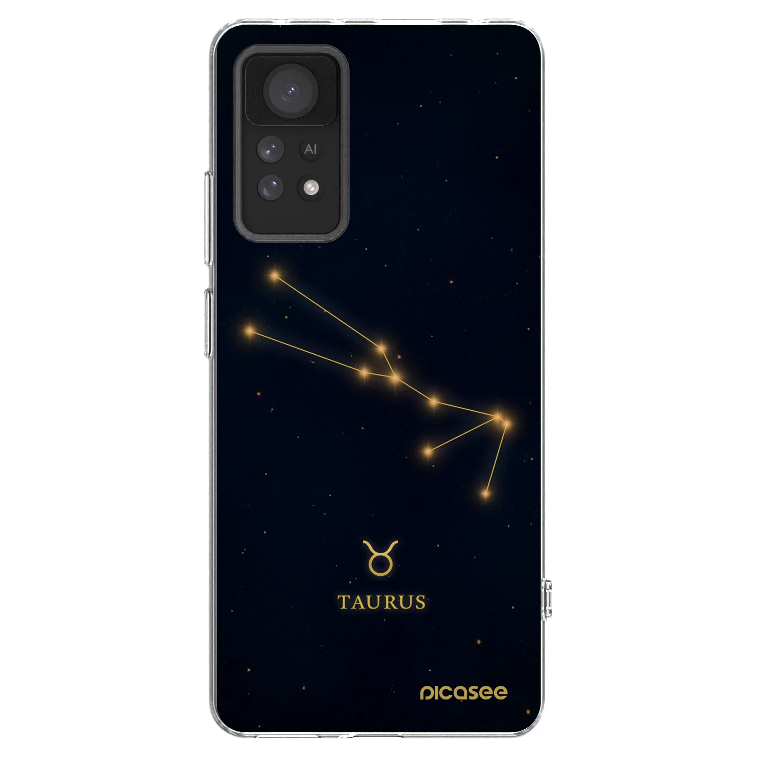 Picasee silikonski prozorni ovitek za Xiaomi Redmi Note 11 Pro - TAURUS