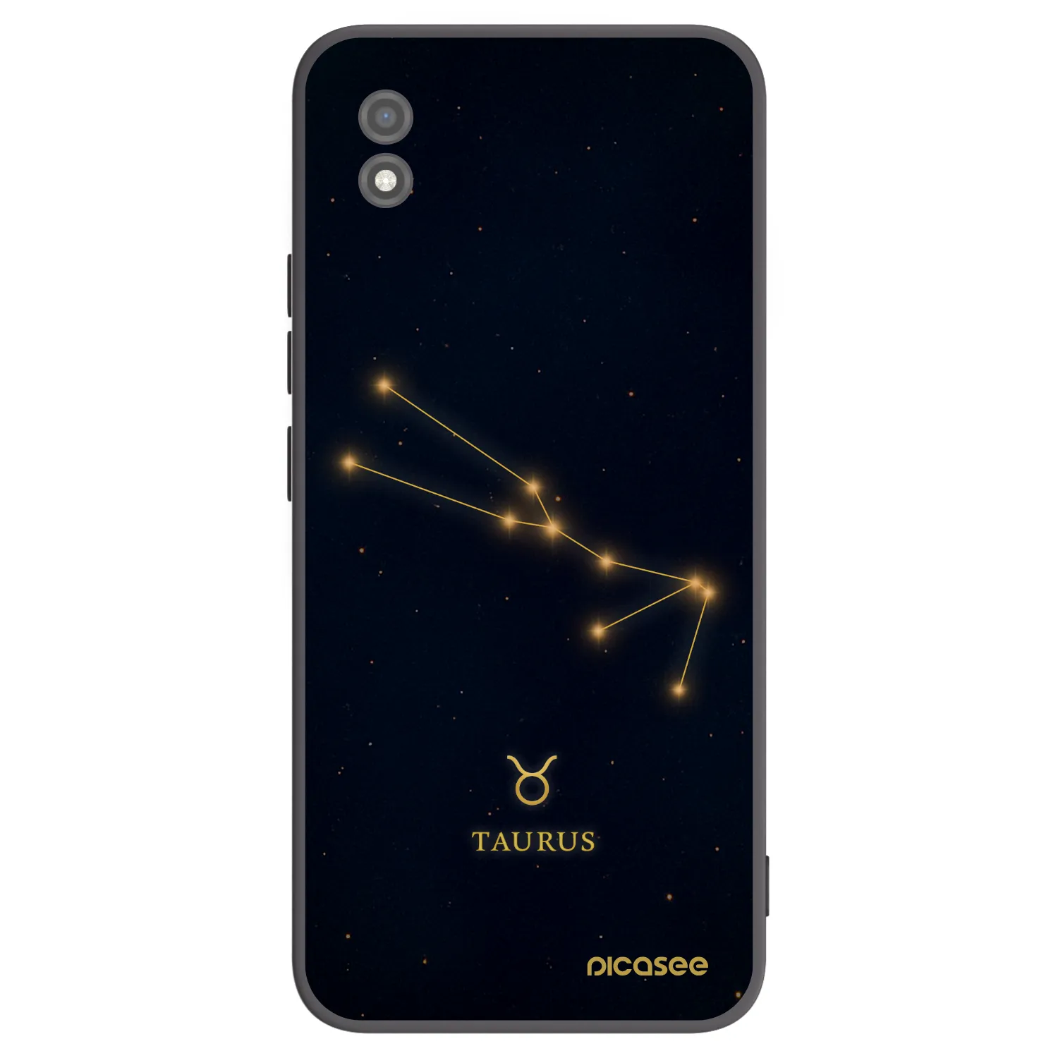 Picasee silikonski črni ovitek za Realme C11 (2021) - TAURUS