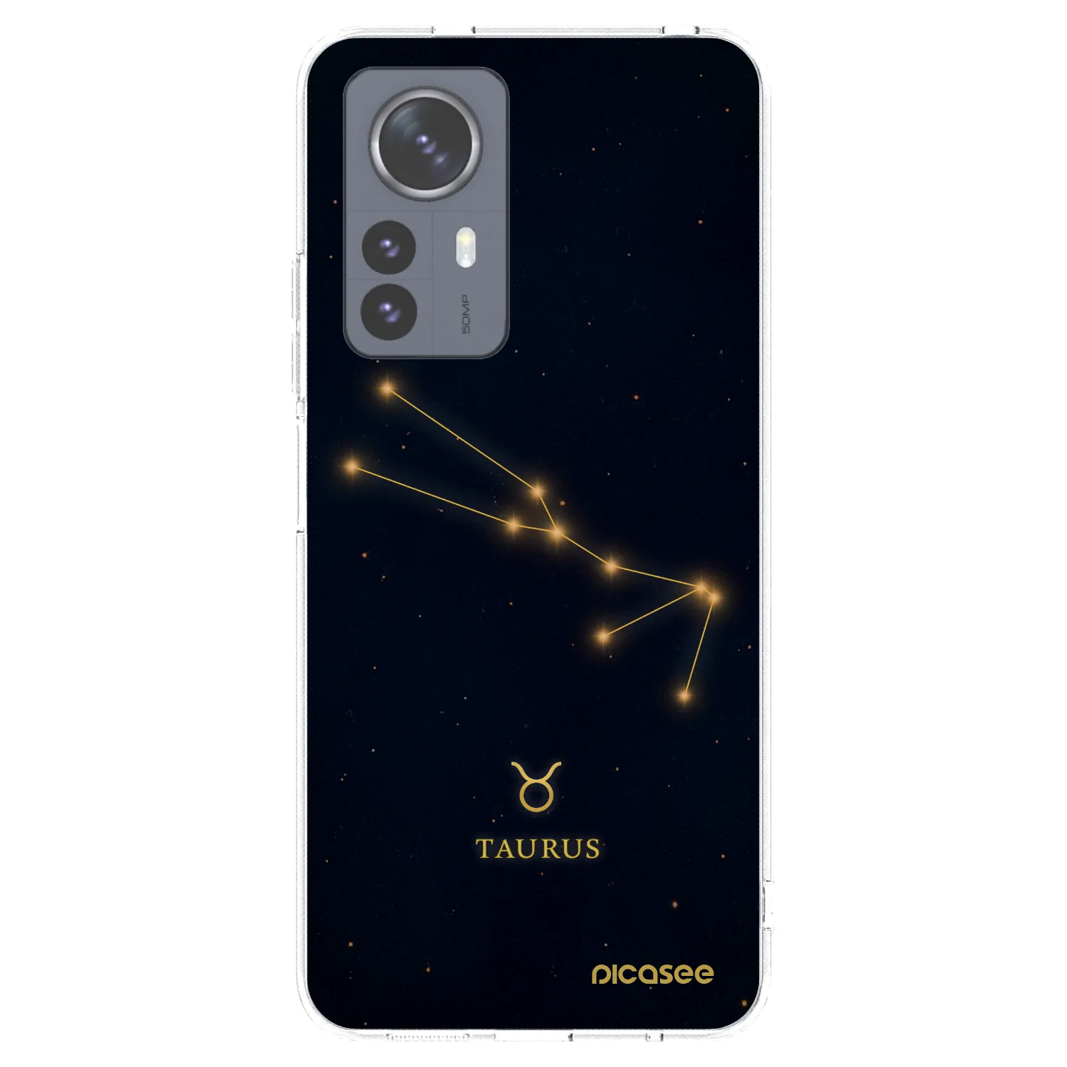 Picasee silikonski prozorni ovitek za Xiaomi 12 Pro - TAURUS