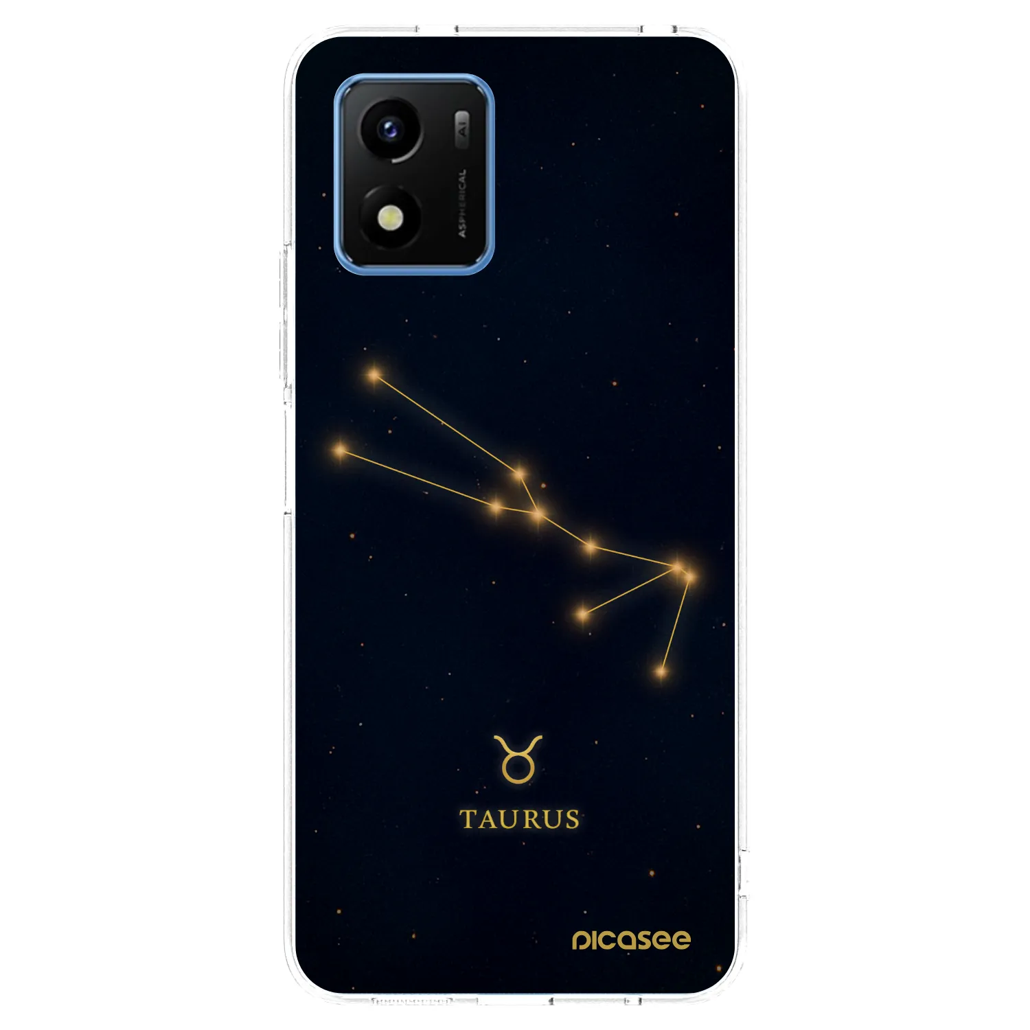 Picasee silikonski prozorni ovitek za Vivo Y01 - TAURUS