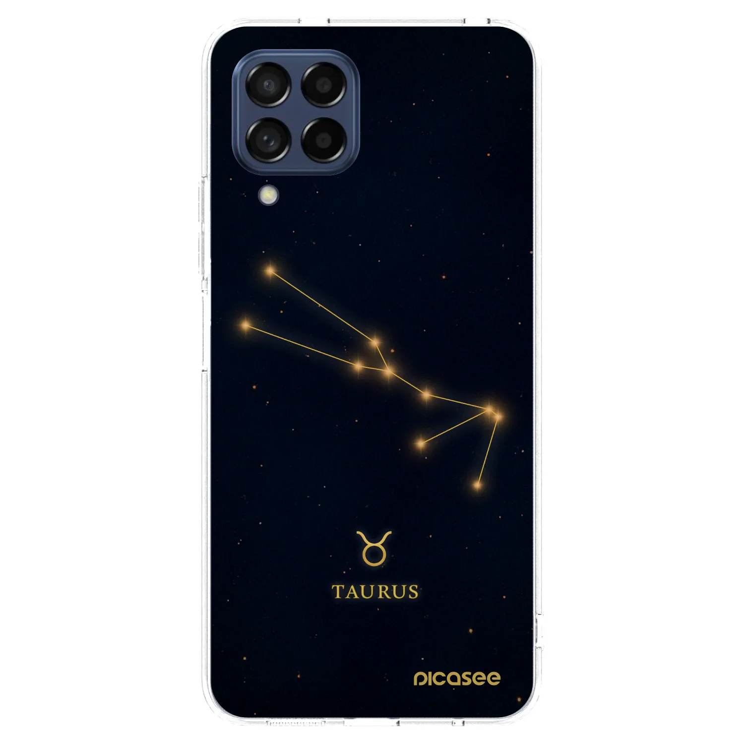 Picasee silikonski prozorni ovitek za Samsung Galaxy M53 5G - TAURUS