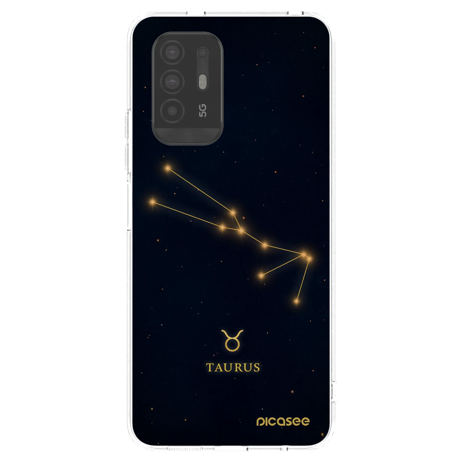 Picasee silikonski prozorni ovitek za OPPO A94 5G - TAURUS