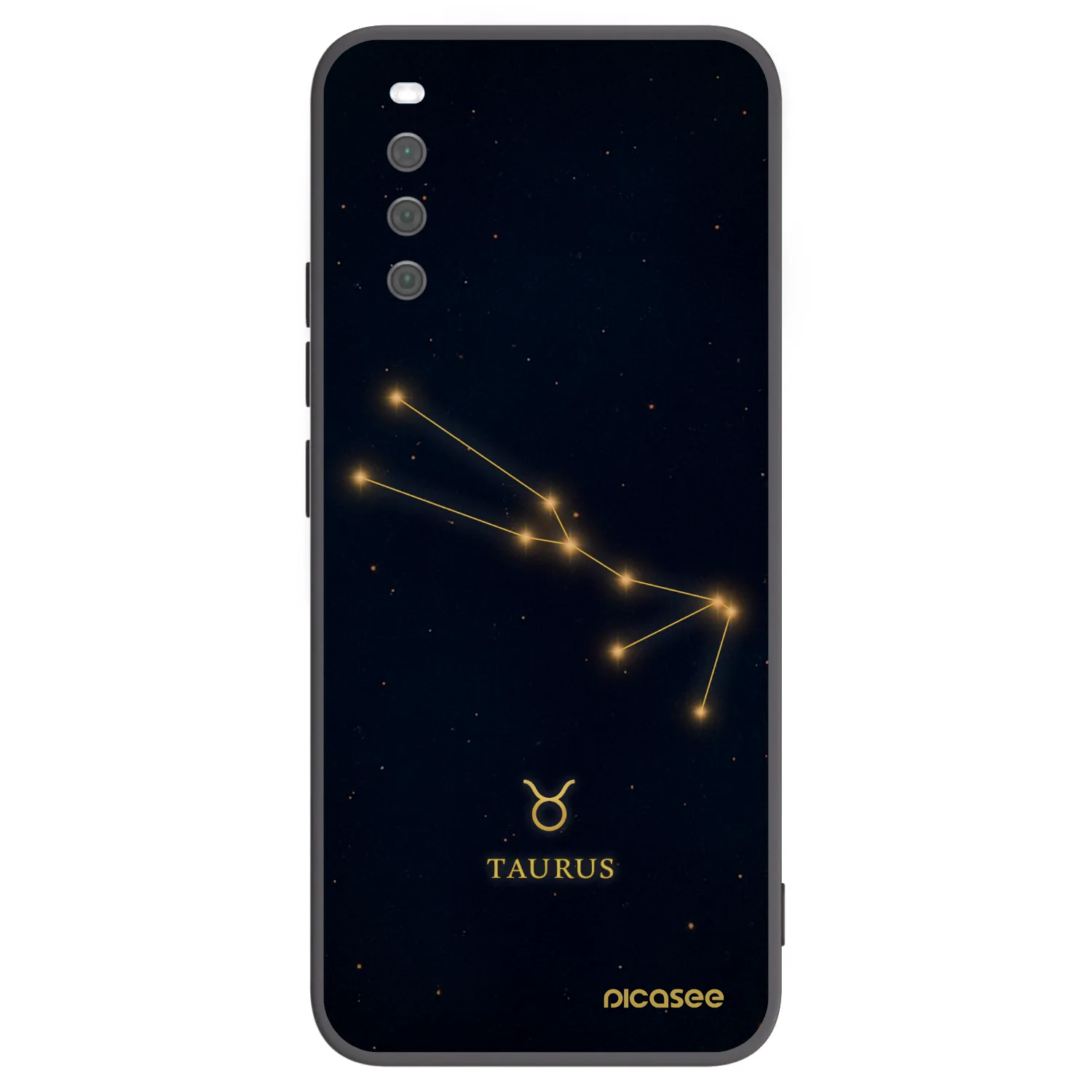 Picasee silikonski črni ovitek za Sony Xperia 10 III - TAURUS