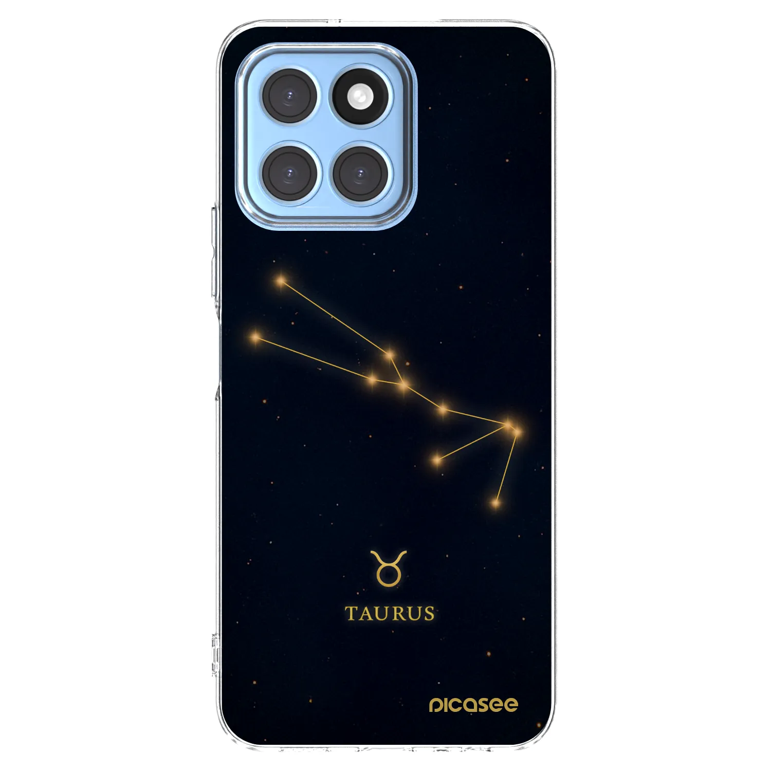 Picasee silikonski prozorni ovitek za Honor X8 5G - TAURUS