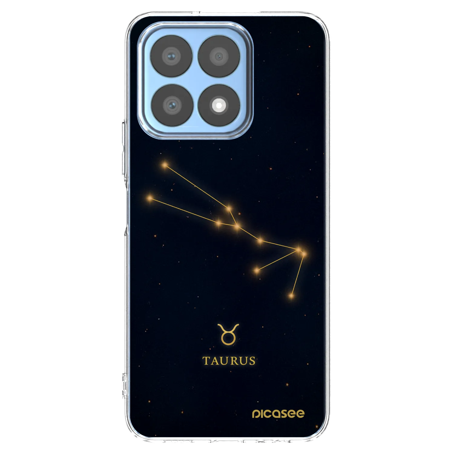 Picasee silikonski prozorni ovitek za Honor X8a - TAURUS