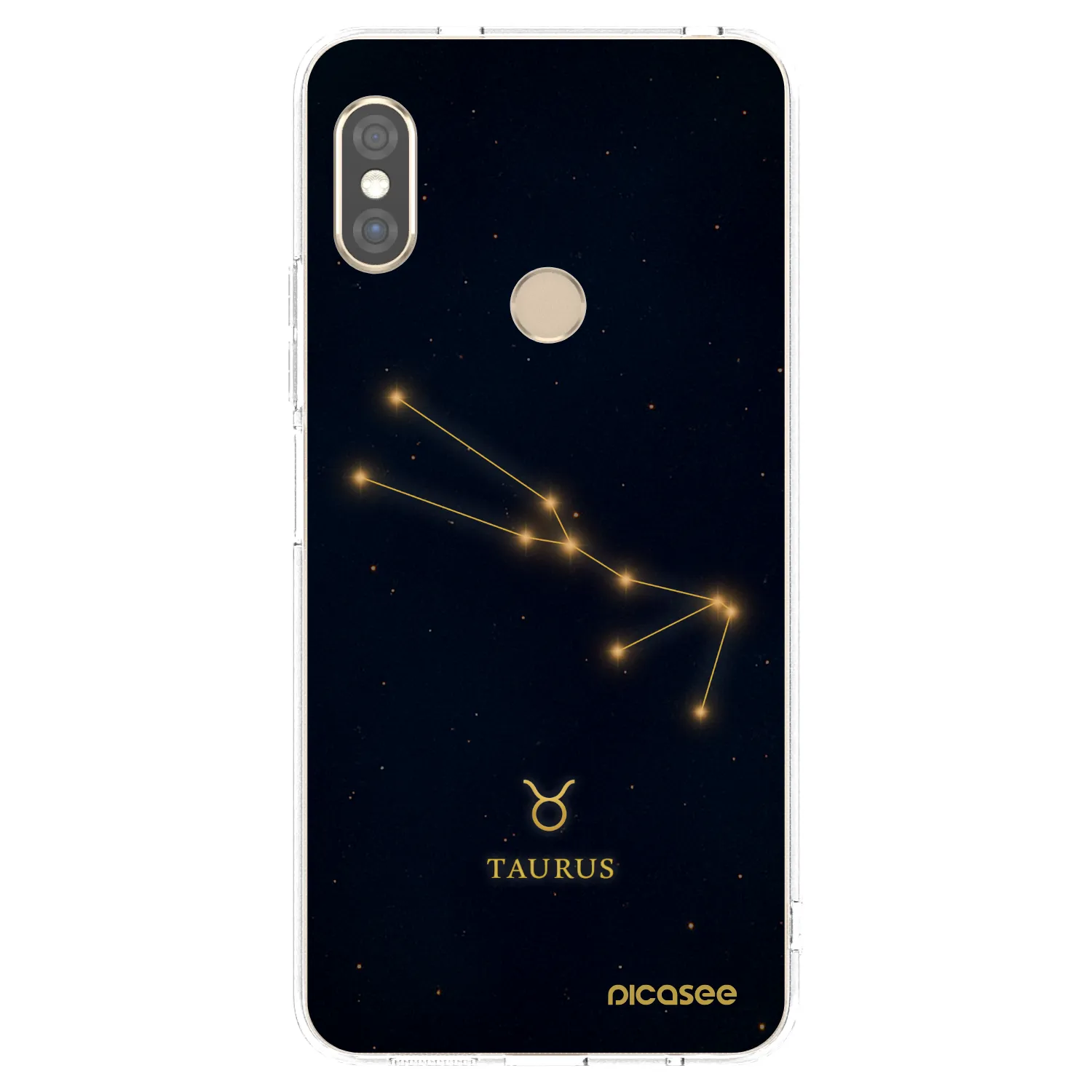 Picasee silikonski prozorni ovitek za Xiaomi Redmi Note 5 Global - TAURUS