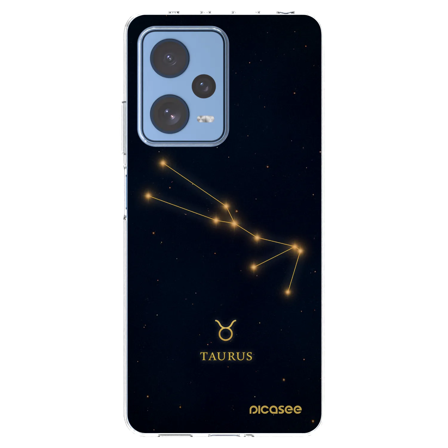 Picasee silikonski prozorni ovitek za Xiaomi Redmi Note 12 Pro 5G - TAURUS