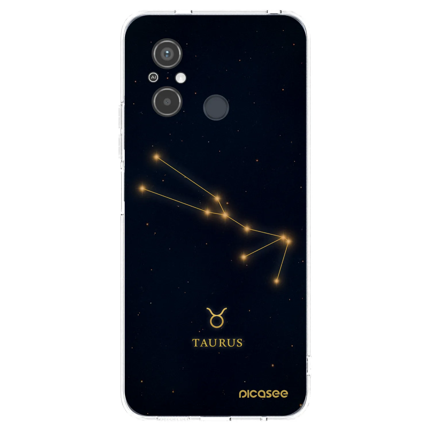 Picasee silikonski prozorni ovitek za Xiaomi Redmi 12C - TAURUS