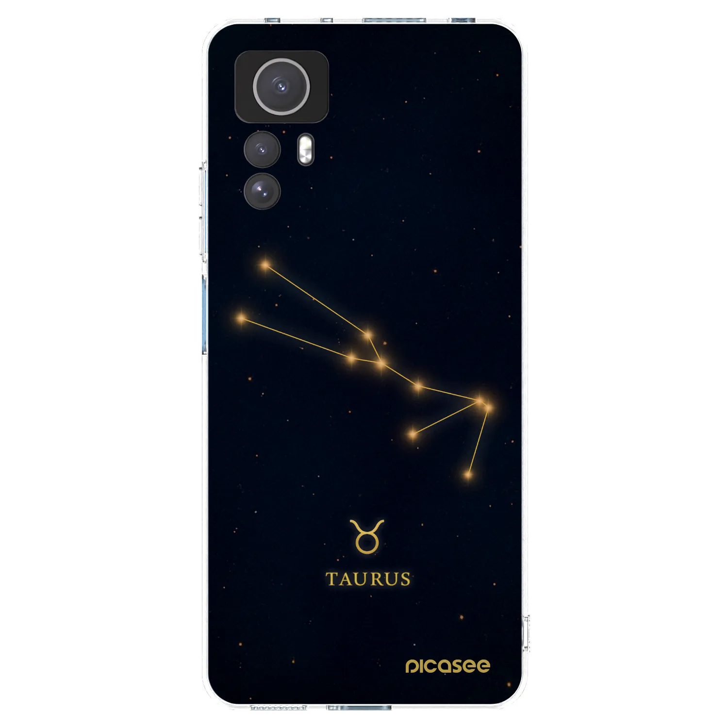 Picasee silikonski prozorni ovitek za Xiaomi Redmi Note 12S - TAURUS