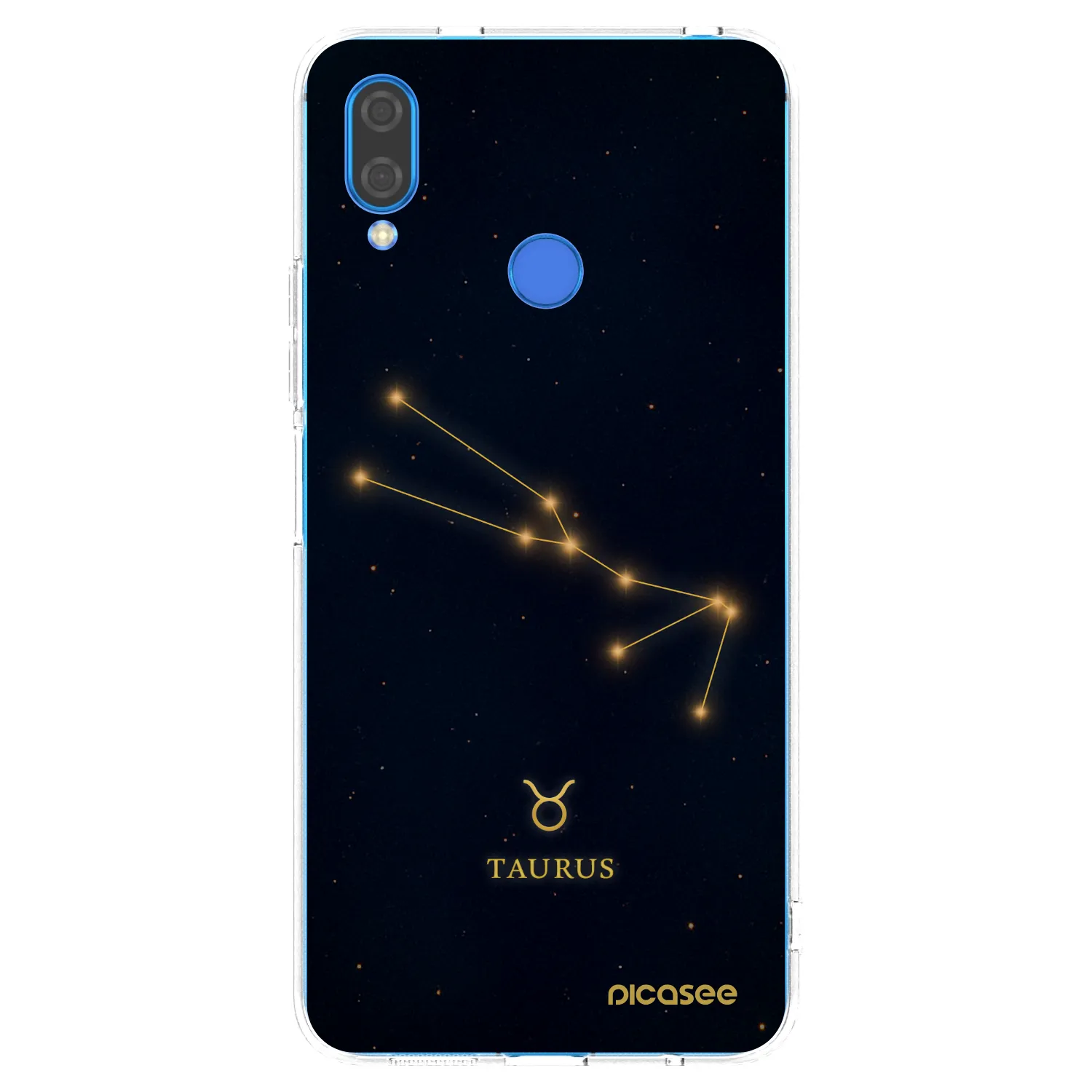 Picasee silikonski prozorni ovitek za Huawei Nova 3 - TAURUS