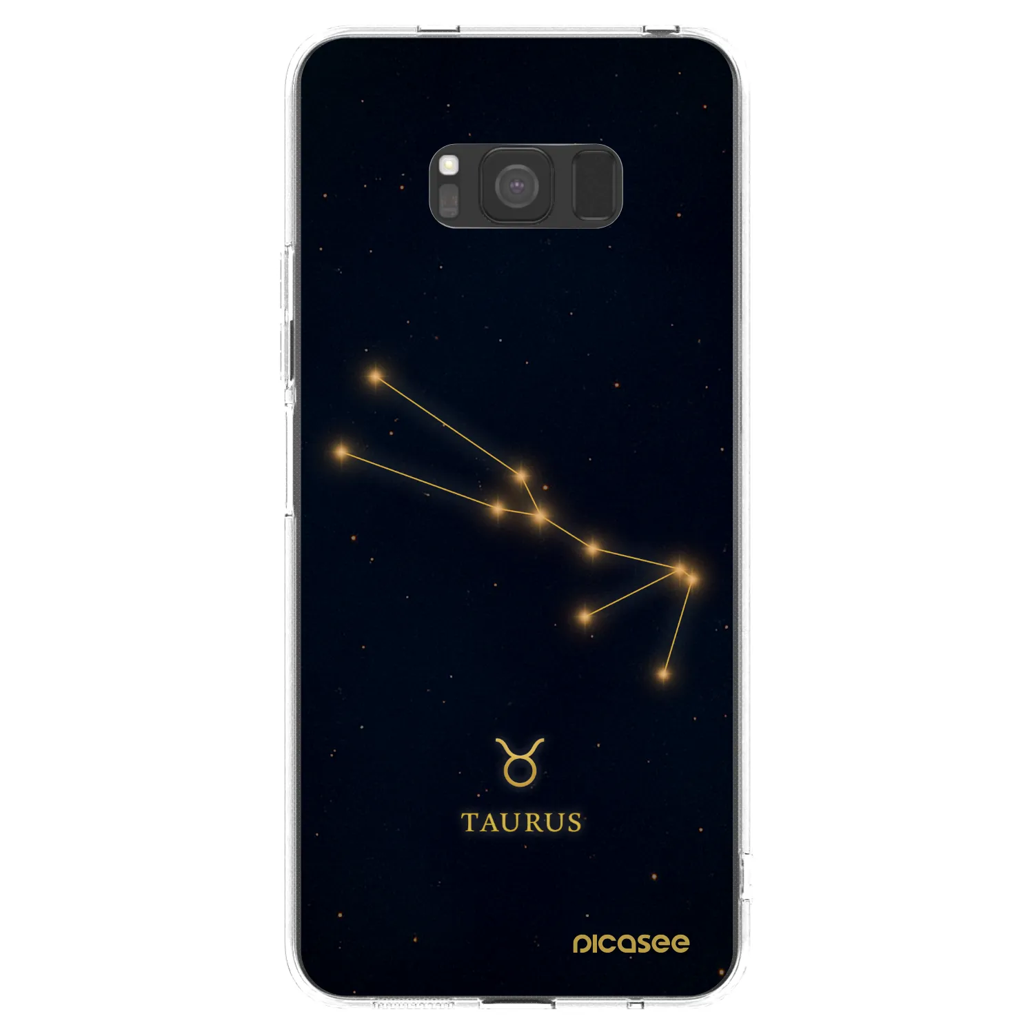 Picasee silikonski prozorni ovitek za Samsung Galaxy S8 G950F - TAURUS
