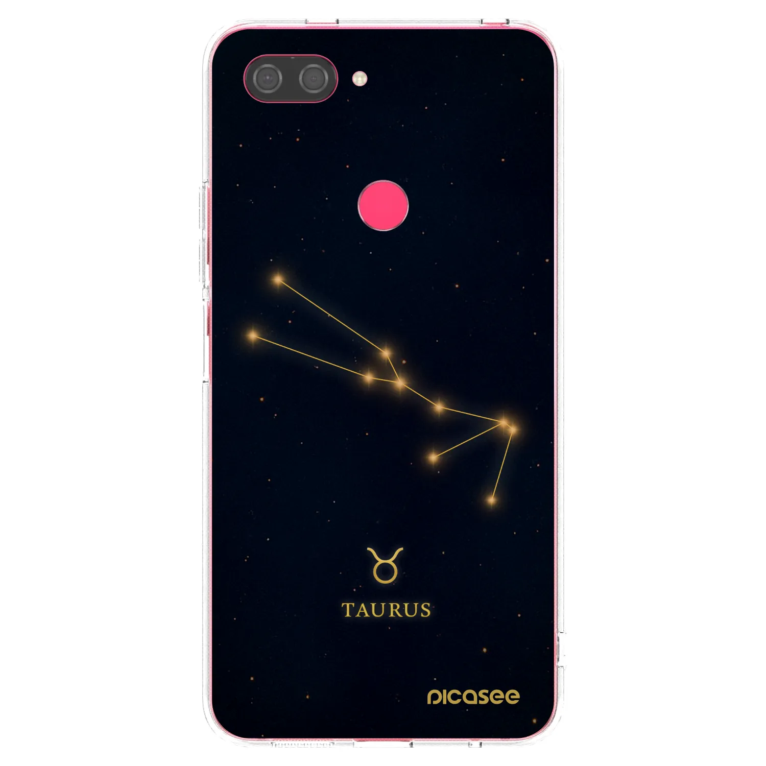 Picasee silikonski prozorni ovitek za Xiaomi Mi 8 Lite - TAURUS