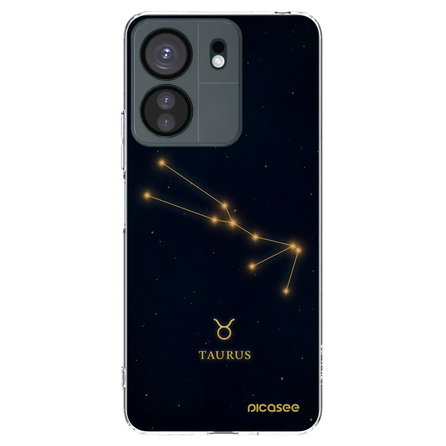 Picasee silikonski prozorni ovitek za Xiaomi Redmi 13C 4G - TAURUS
