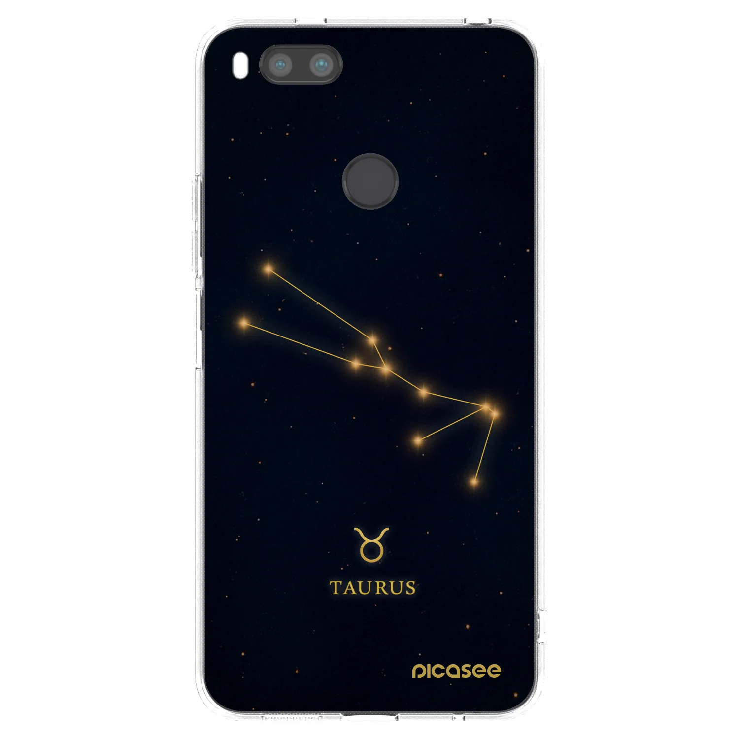 Picasee silikonski prozorni ovitek za Xiaomi Mi A1 Global - TAURUS