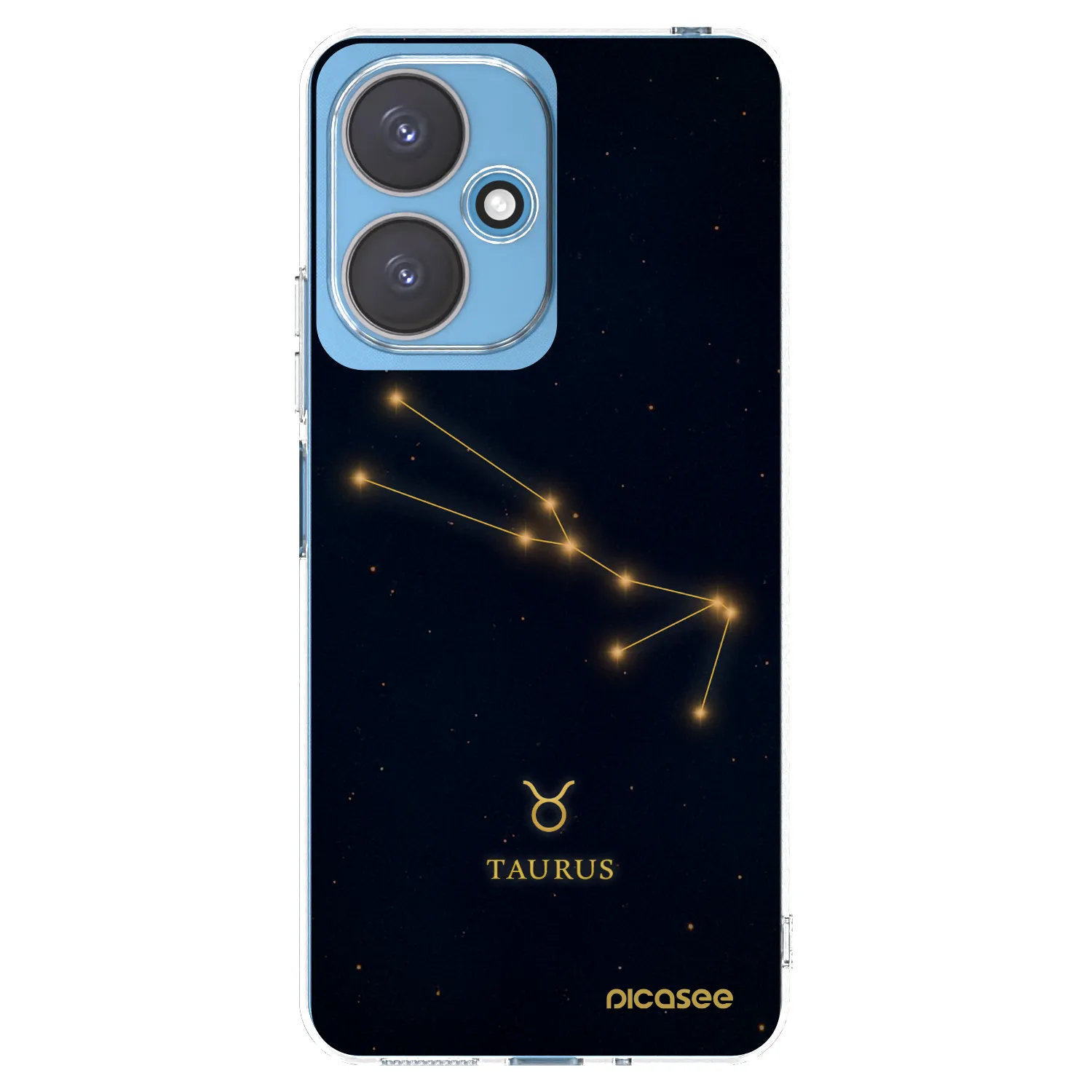 Picasee silikonski prozorni ovitek za Xiaomi Redmi 13C 5G - TAURUS