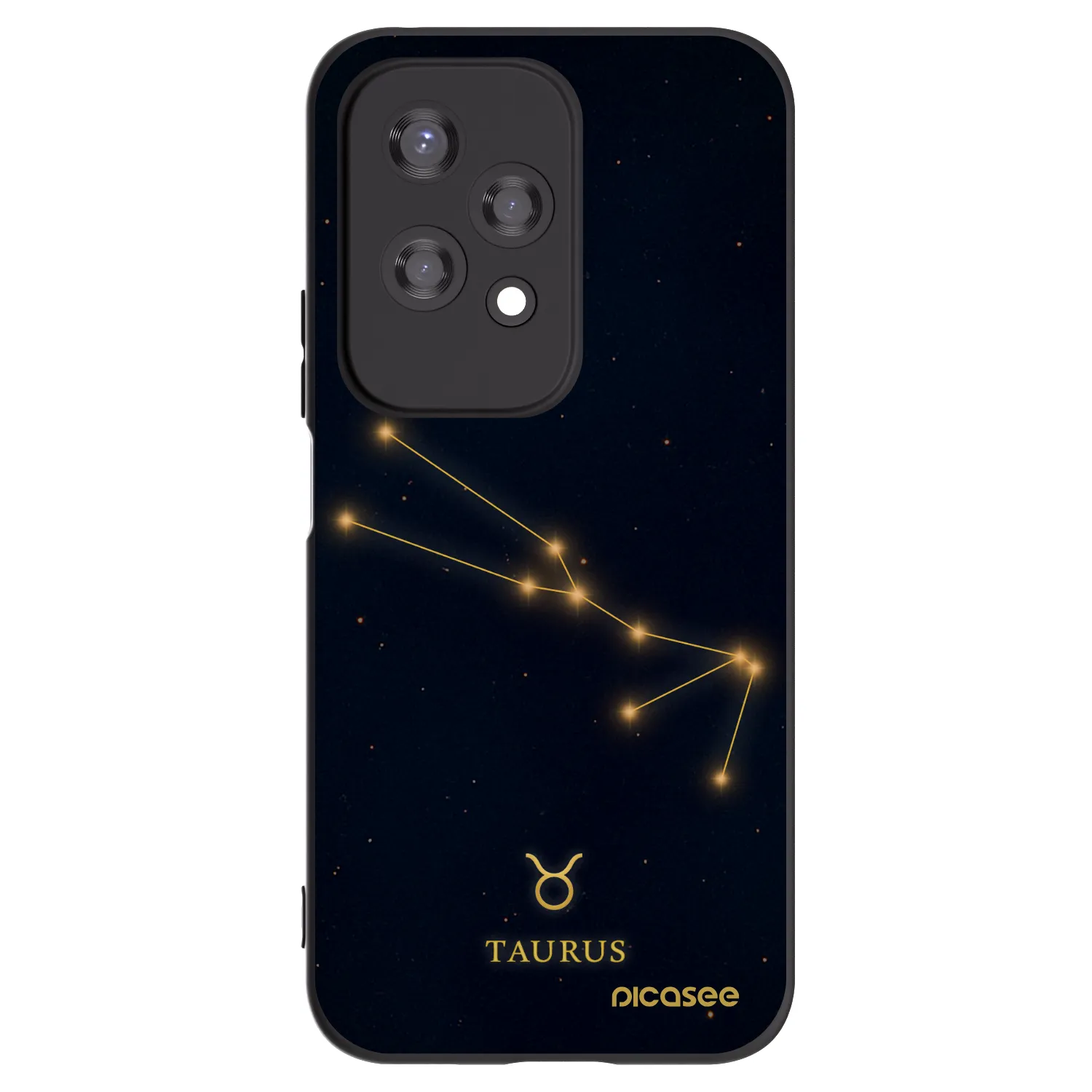Picasee silikonski črni ovitek za Honor 200 Lite - TAURUS