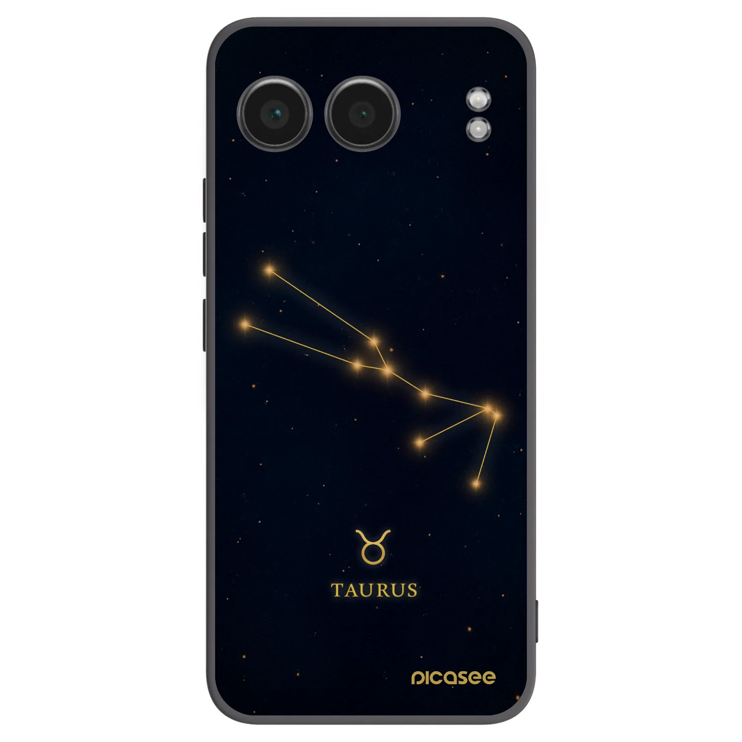 Picasee silikonski črni ovitek za OnePlus Nord 4 - TAURUS