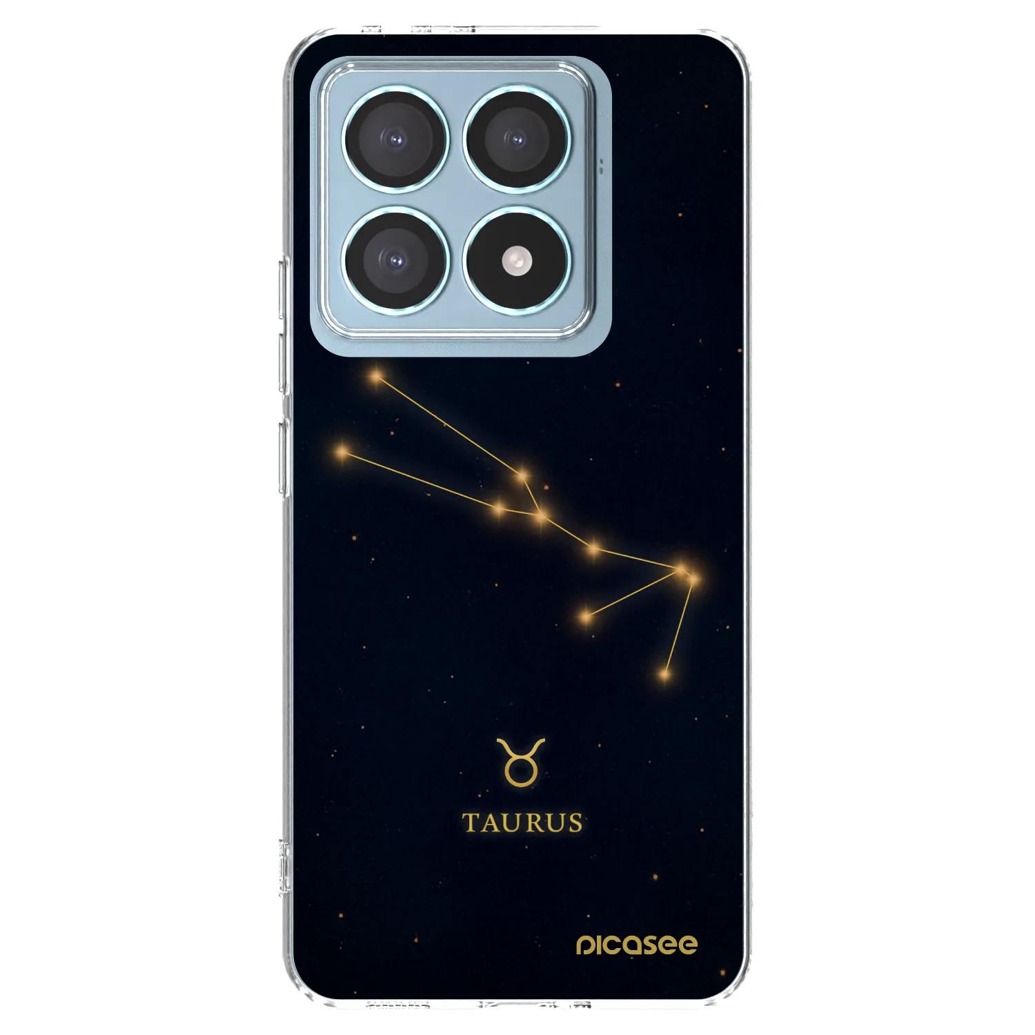 Picasee silikonski prozorni ovitek za Xiaomi 14T Pro - TAURUS