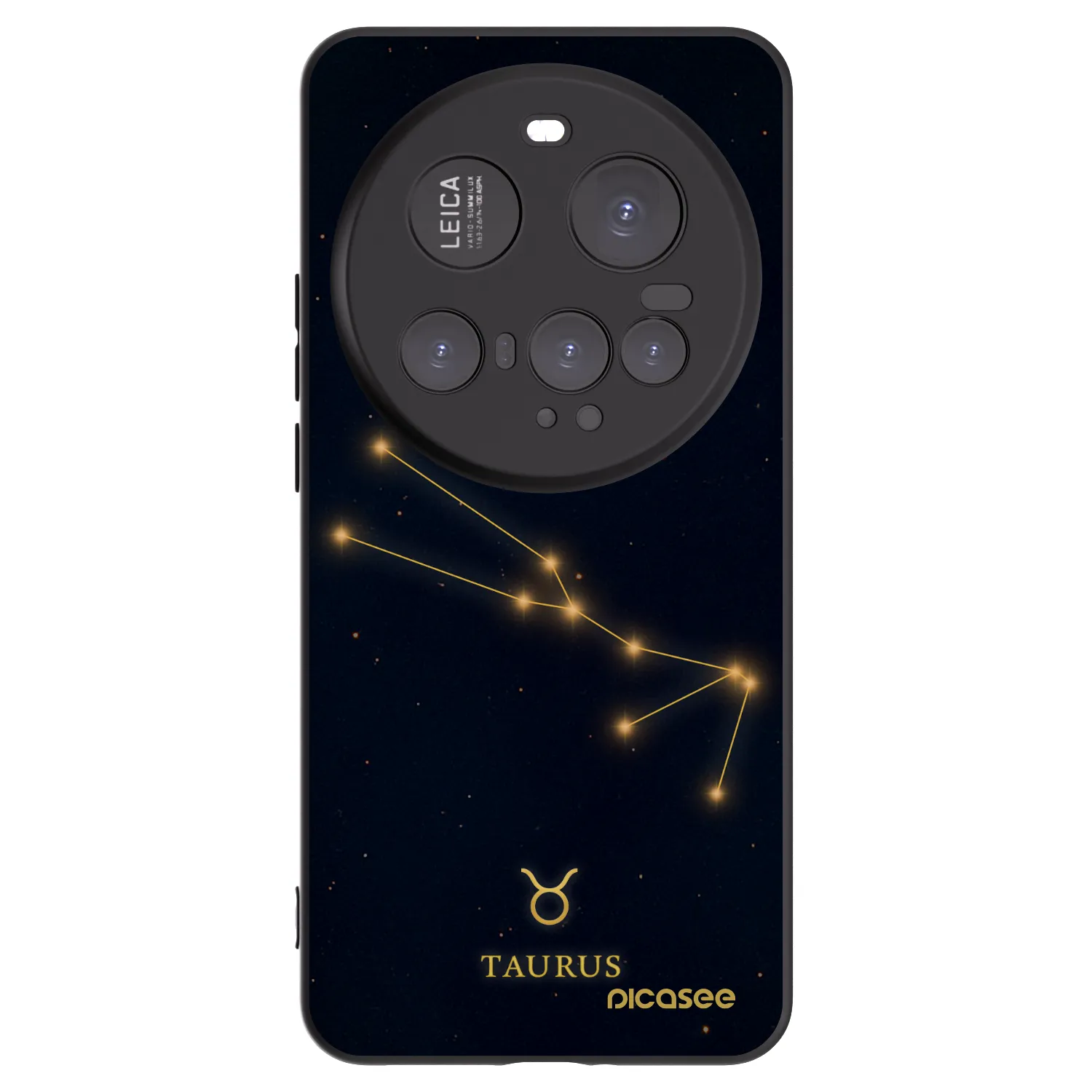 Picasee silikonski črni ovitek za Xiaomi 15 Ultra - TAURUS