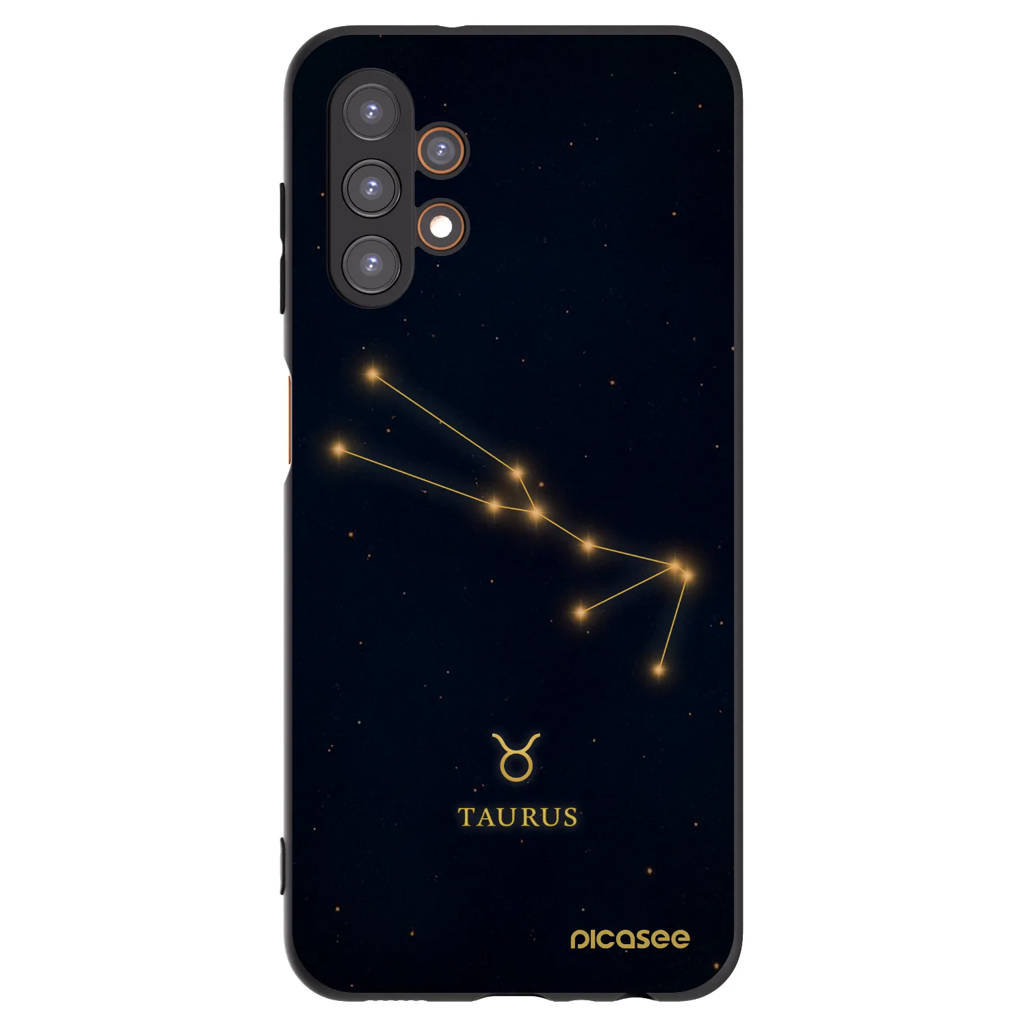 Picasee silikonski črni ovitek za Samsung Galaxy A13 5G - TAURUS