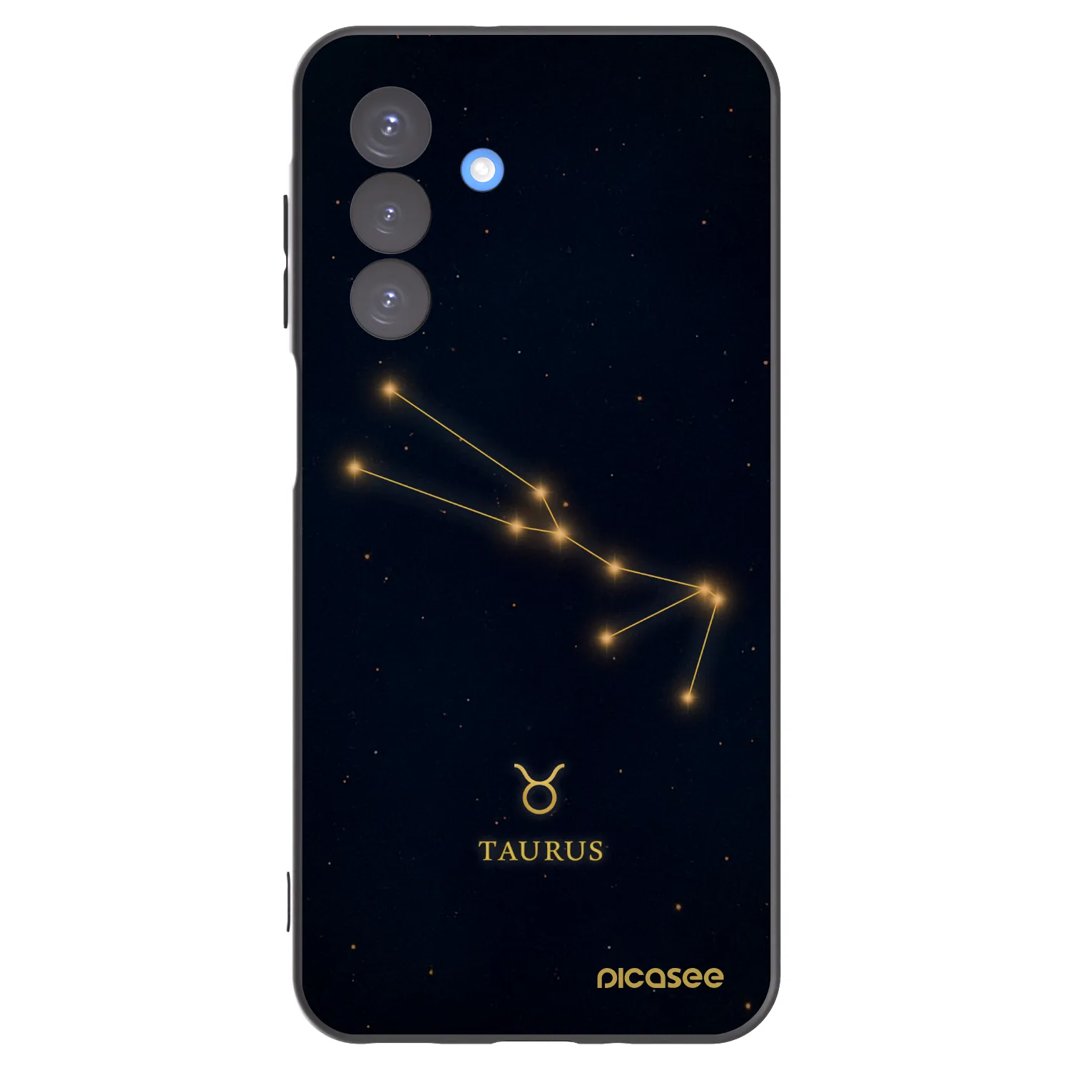 Picasee silikonski črni ovitek za Samsung Galaxy A17 5G - TAURUS