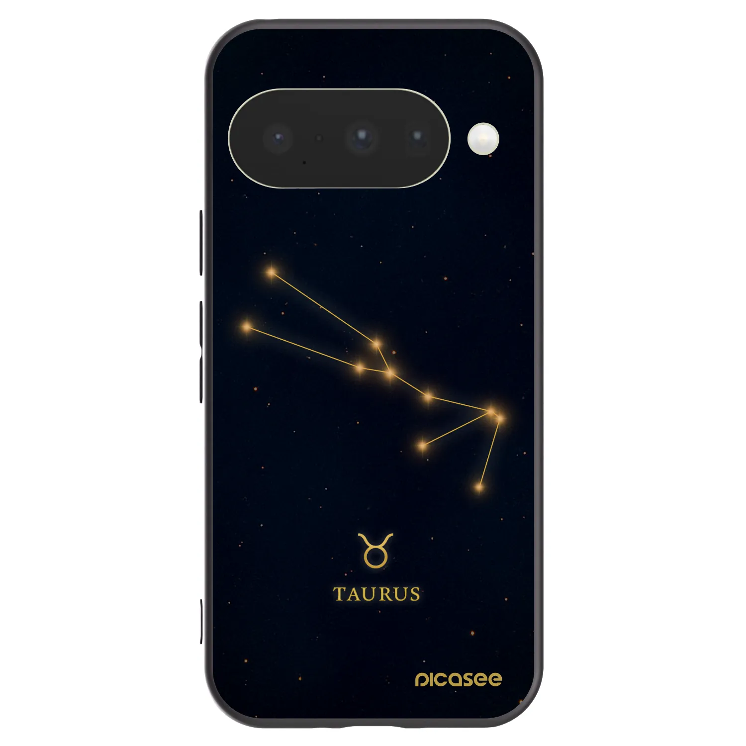 Picasee silikonski črni ovitek za Google Pixel 10 - TAURUS