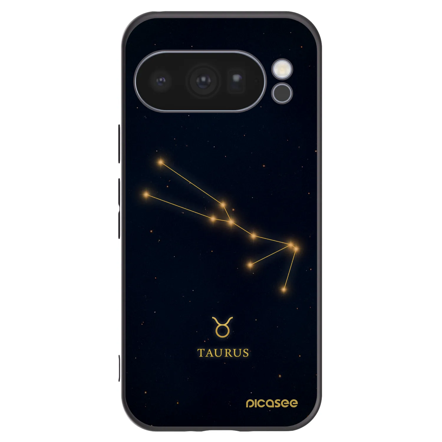 Picasee silikonski črni ovitek za Google Pixel 10 Pro - TAURUS