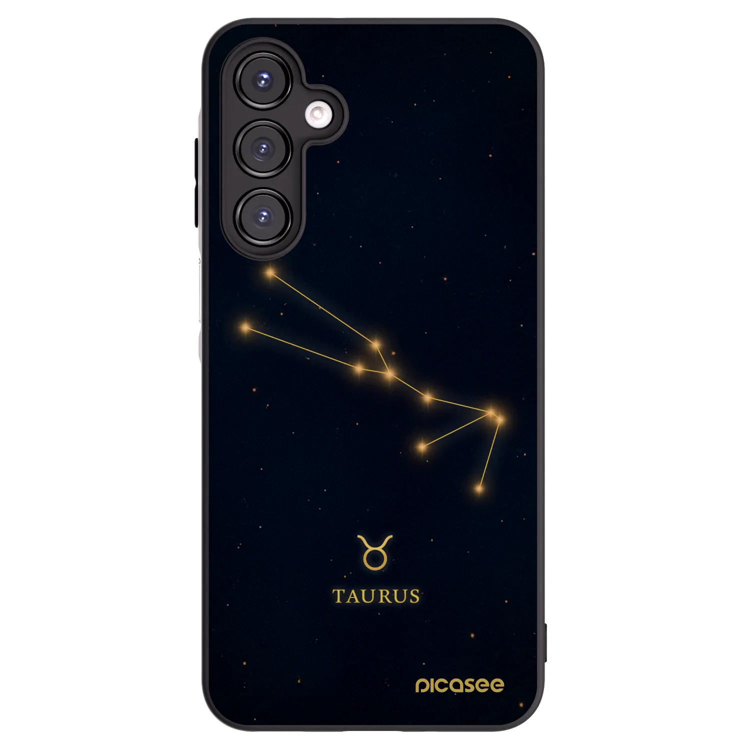 Picasee silikonski črni ovitek za Samsung Galaxy A16 4G - TAURUS