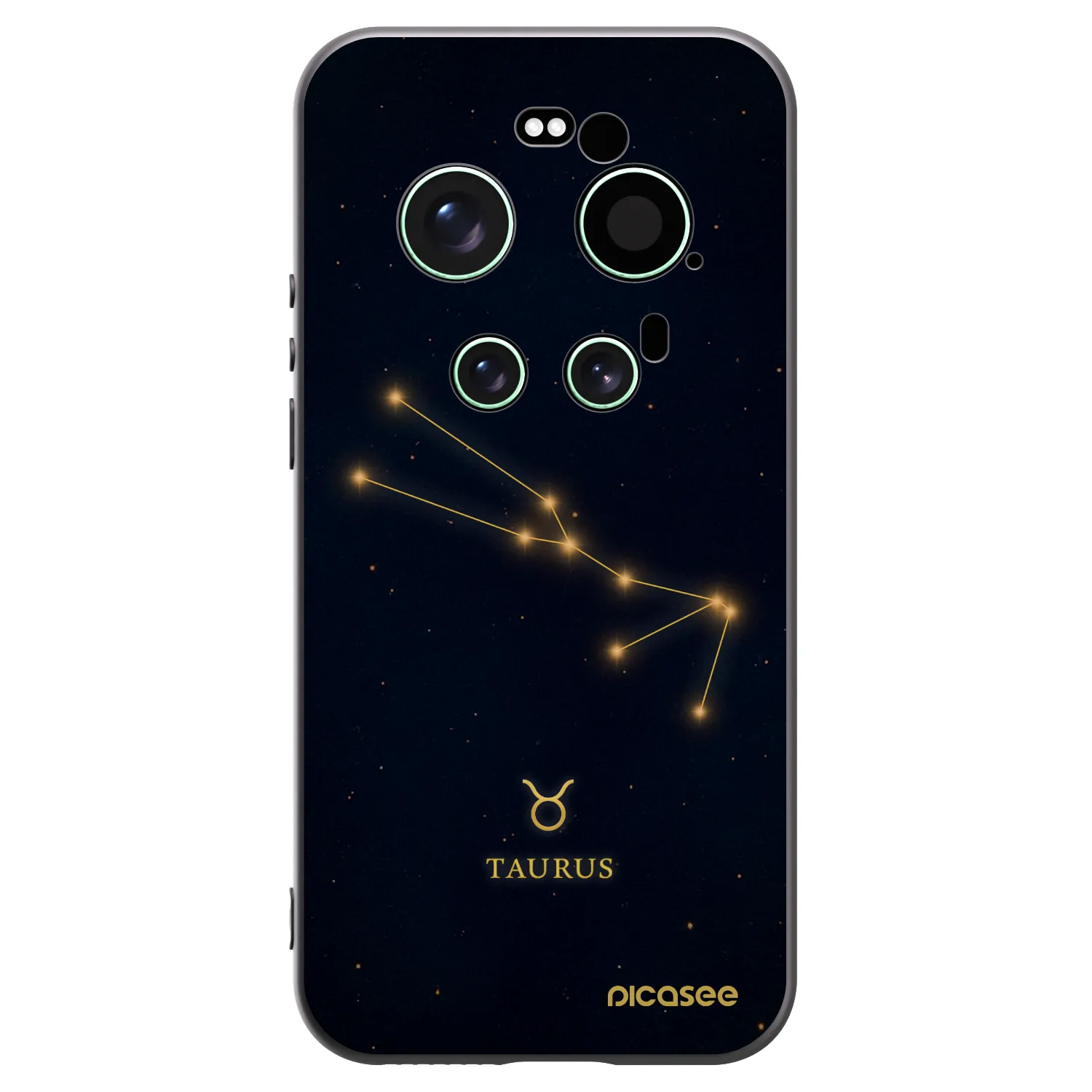 Picasee silikonski črni ovitek za Xiaomi 17 Ultra - TAURUS