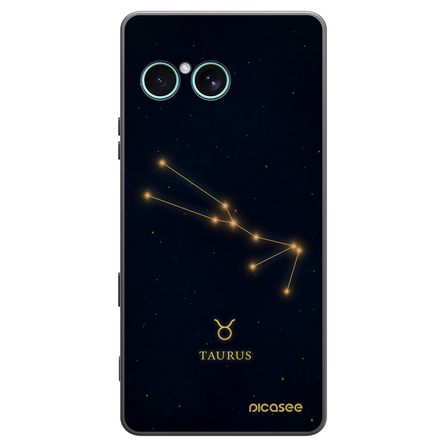 Picasee silikonski črni ovitek za Sony Xperia 10 VII - TAURUS