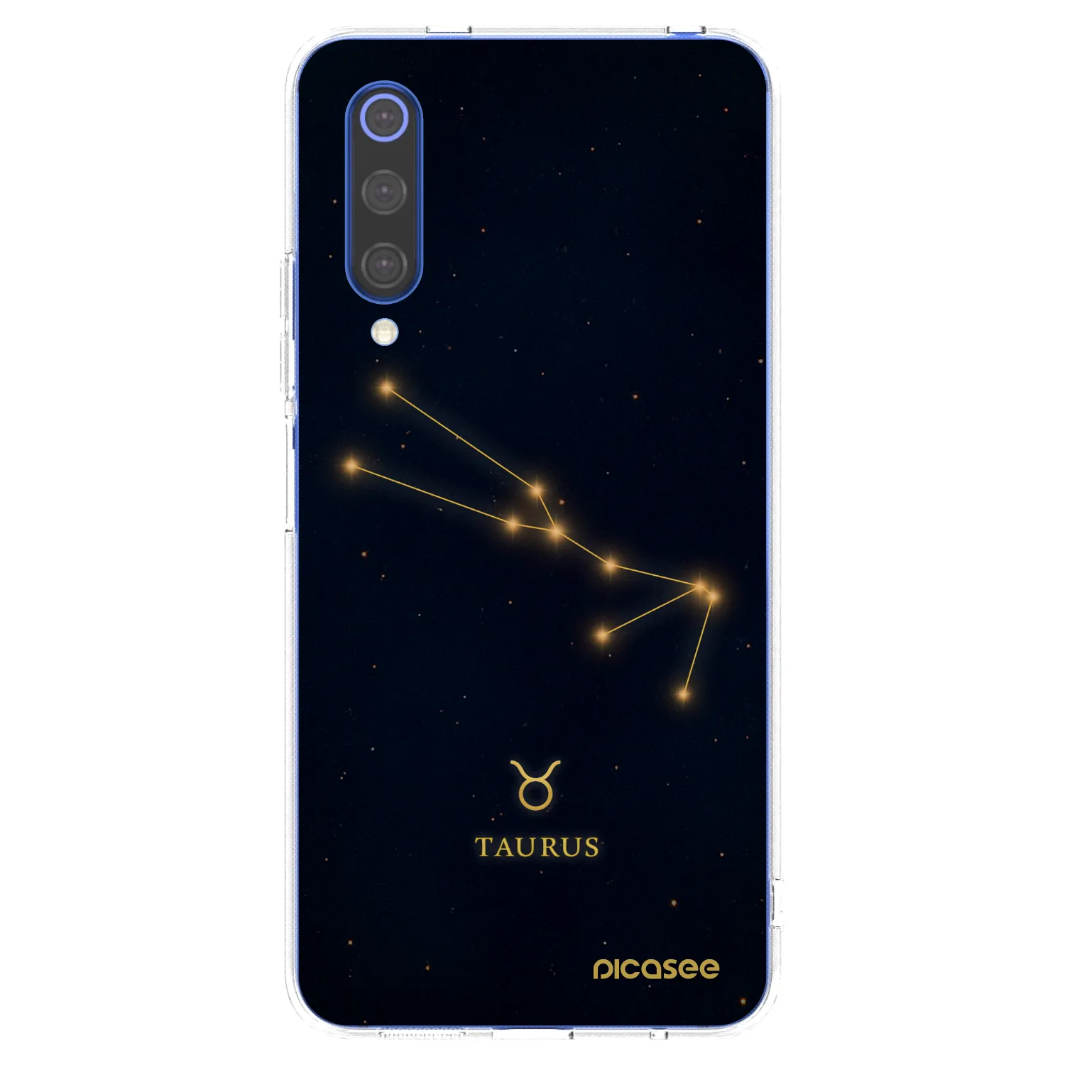 Picasee silikonski prozorni ovitek za Xiaomi Mi 9 SE - TAURUS