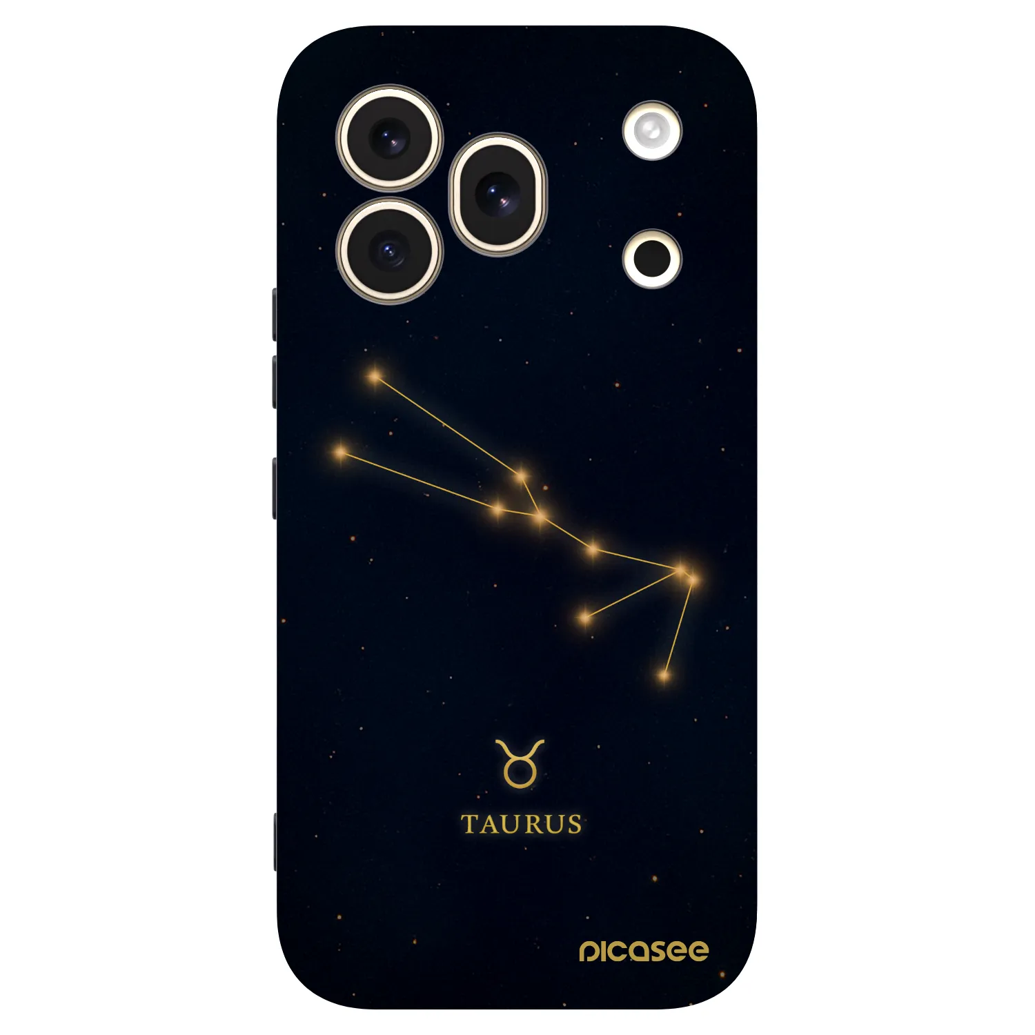 Picasee silikonski črni ovitek za Honor 600 Pro - TAURUS