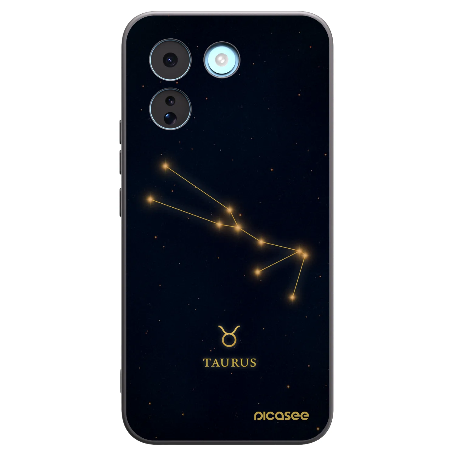 Picasee silikonski črni ovitek za Xiaomi Redmi Note 17 Pro MAX 5G - TAURUS