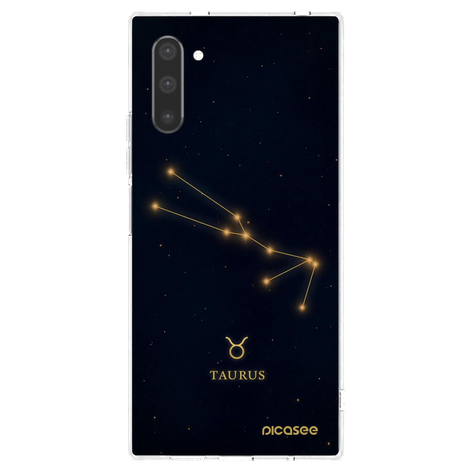 Picasee silikonski prozorni ovitek za Samsung Galaxy Note 10 N970F - TAURUS