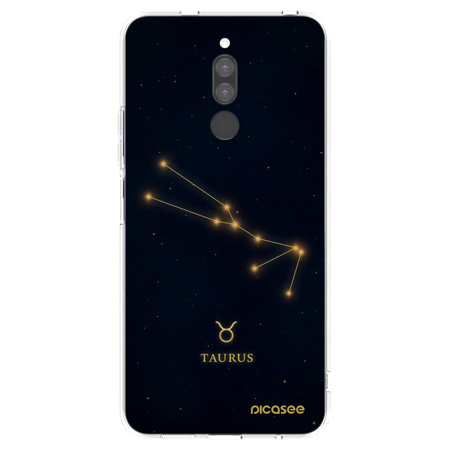 Picasee silikonski prozorni ovitek za Xiaomi Redmi 8 - TAURUS