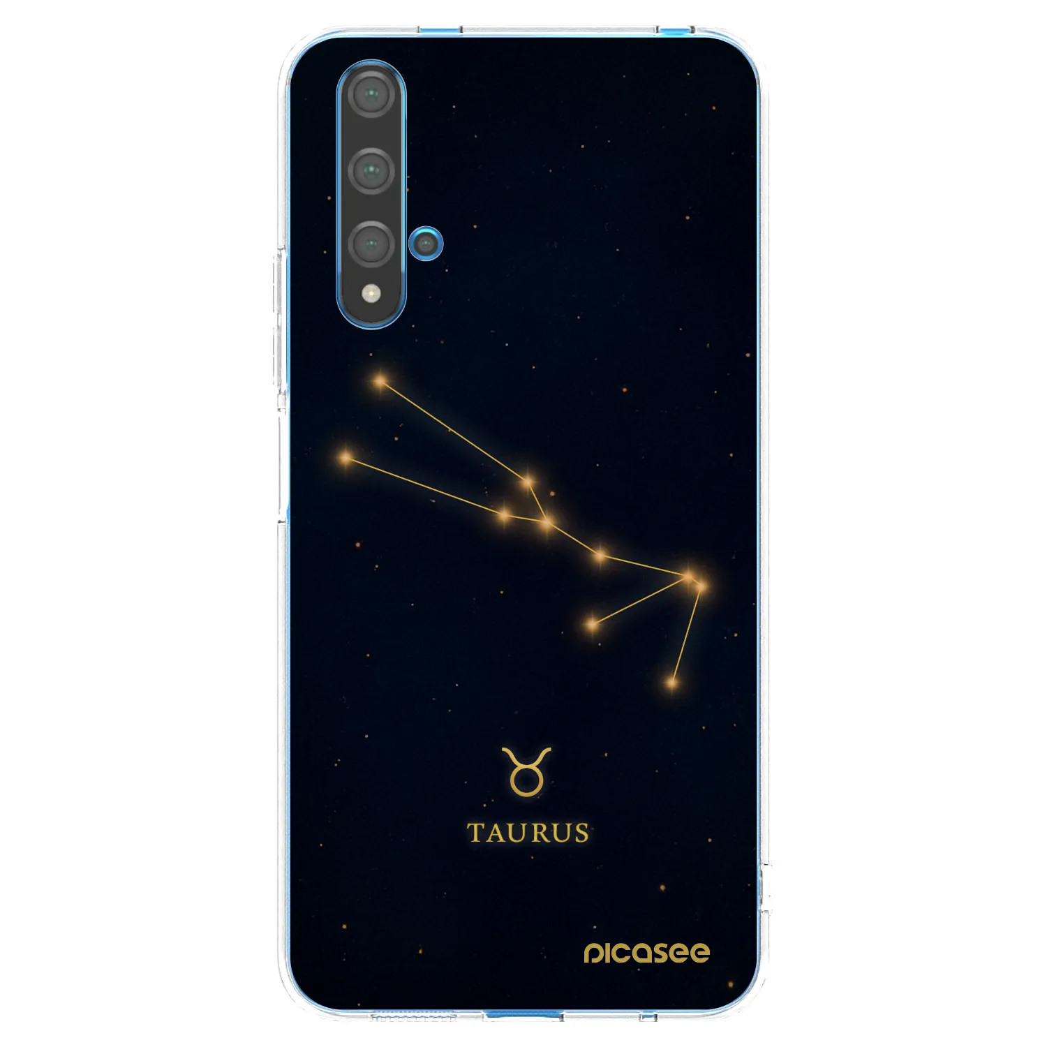 Picasee silikonski prozorni ovitek za Huawei Nova 5T - TAURUS
