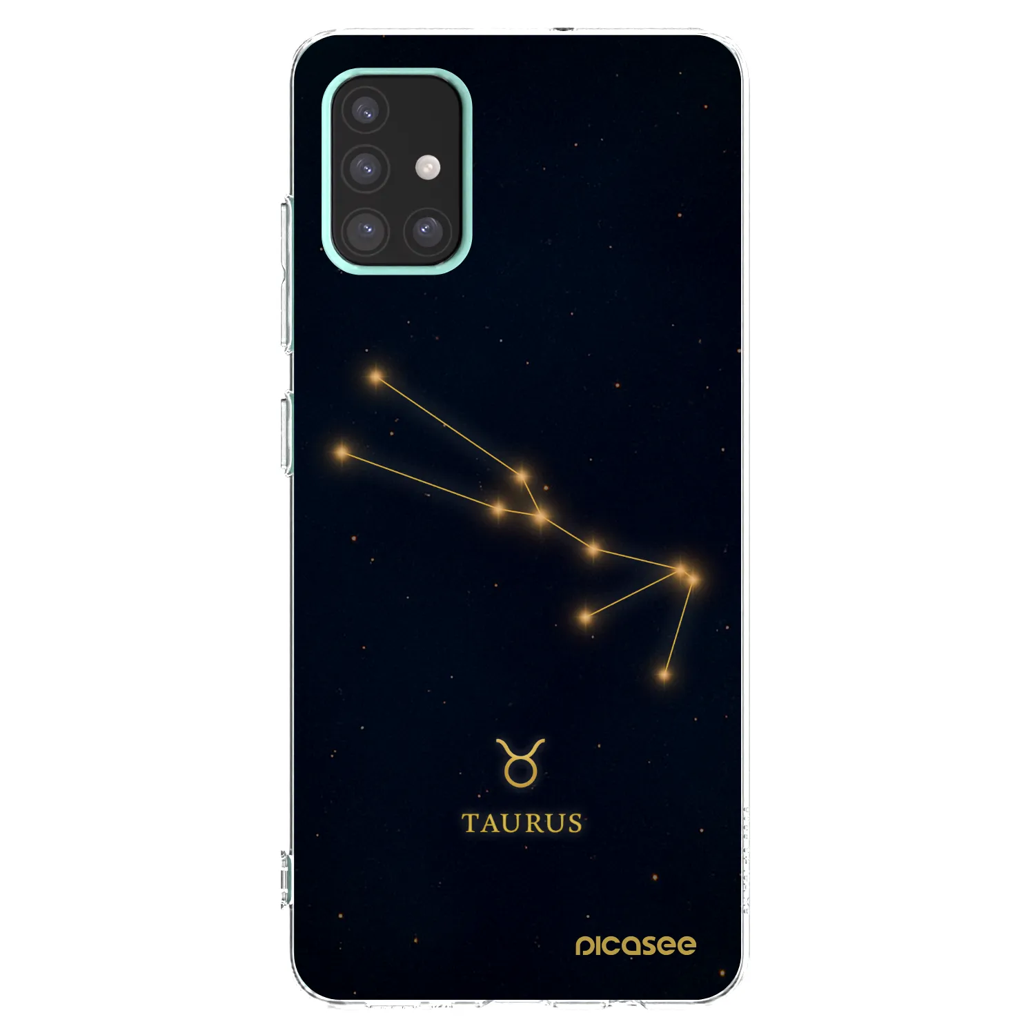 Picasee silikonski prozorni ovitek za Samsung Galaxy A51 A515F - TAURUS