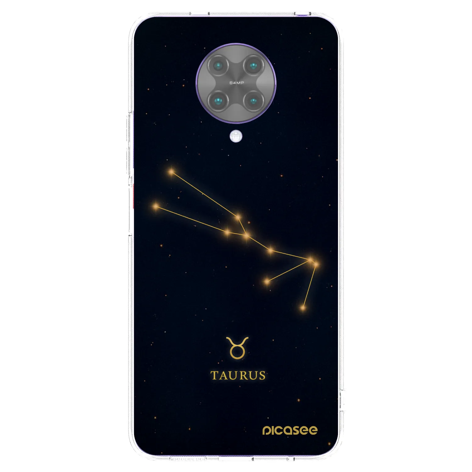 Picasee silikonski prozorni ovitek za Xiaomi Poco F2 Pro - TAURUS