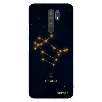 Picasee silikonski prozorni ovitek za Xiaomi Redmi 9 - GEMINI